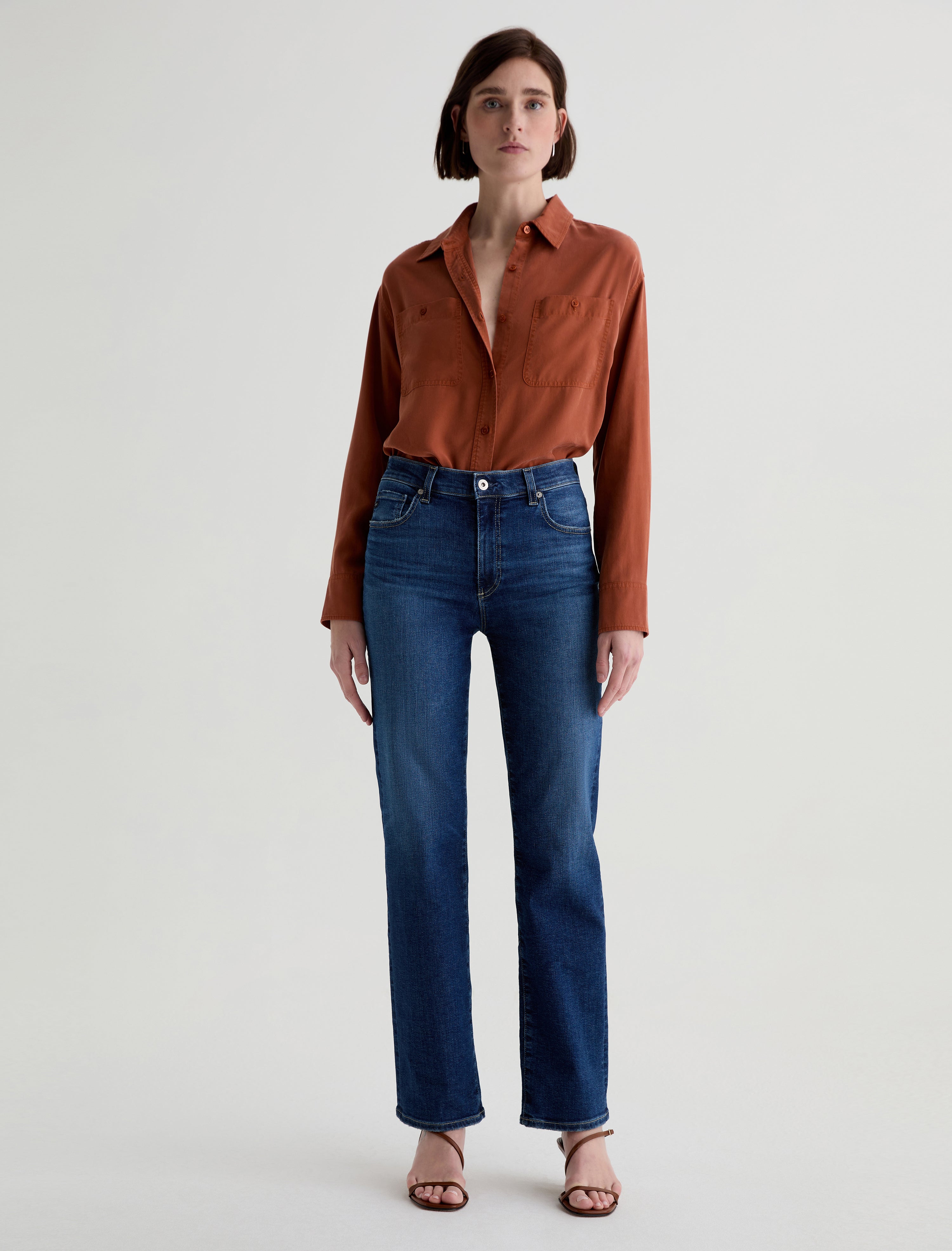 Brinley Poetic Mid-Rise Straight Women Bottom Photo 2