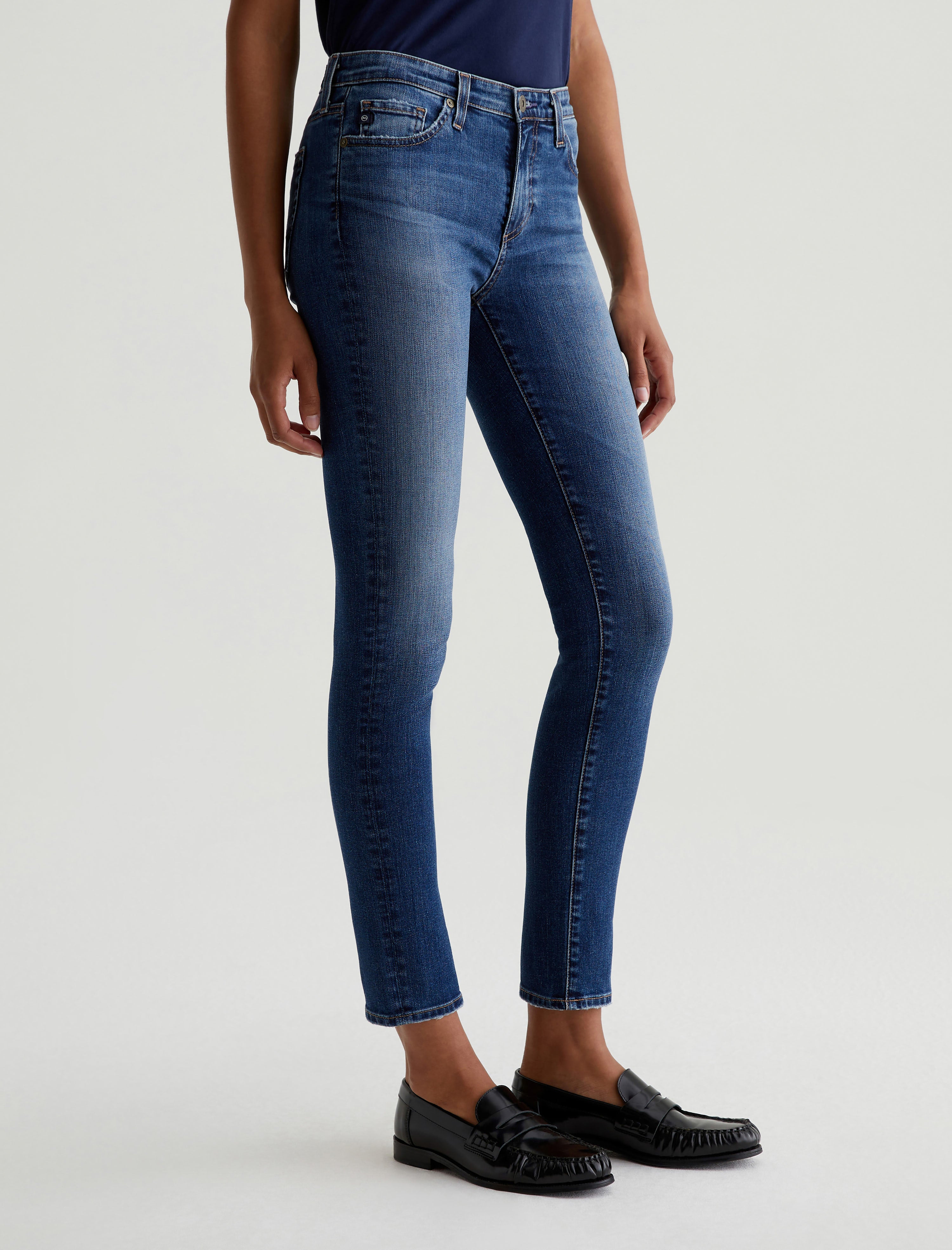 Womens Prima Super Black at AG Jeans Official Store