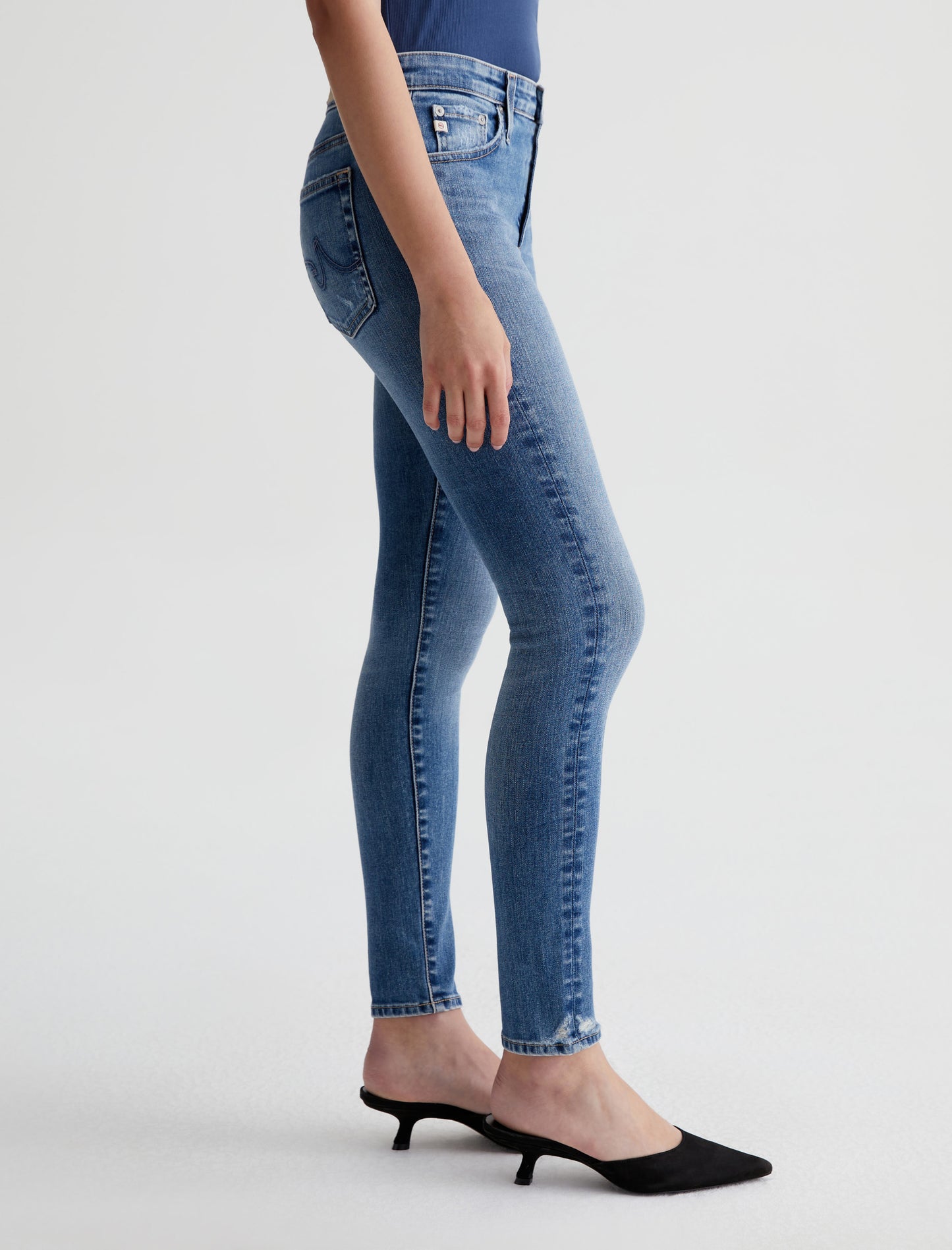 Legging Ankle Silk Bamboo Super Skinny Womens Bottom Photo 4