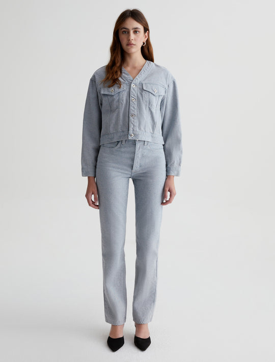 Mari 15 Years Mural High-Rise Slim Straight Womens Bottom Photo 4
