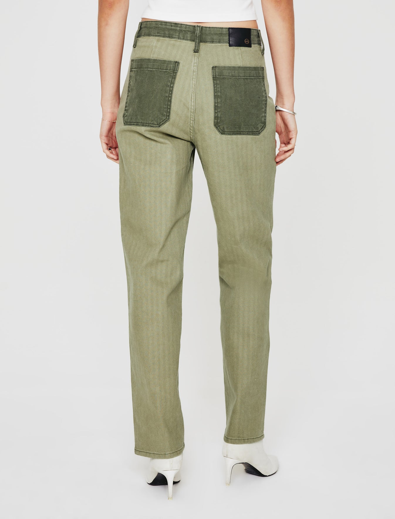 Clove Fatigue Valley Cavalry Sage Relaxed Vintage Straight Women Bottom Photo 6