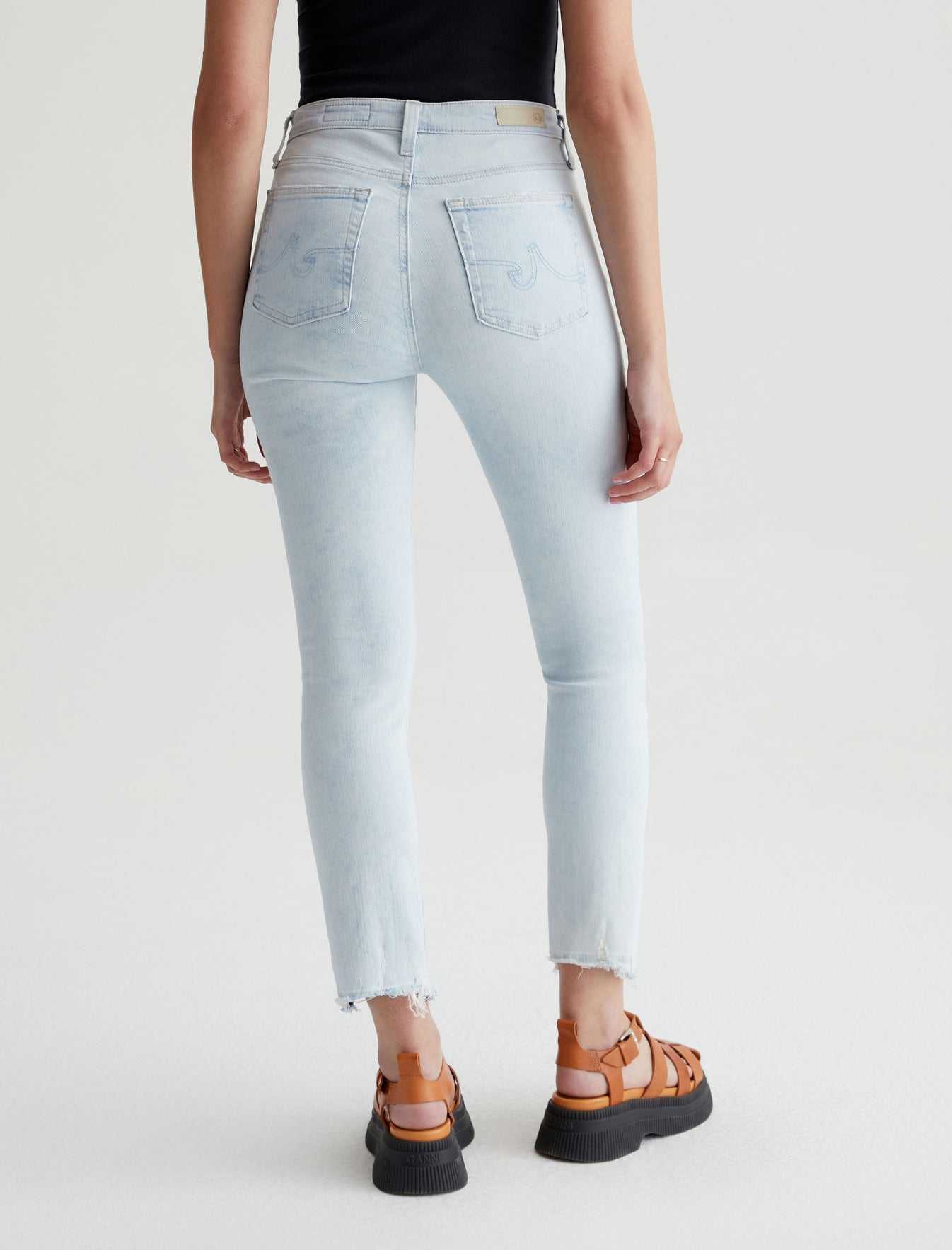 Official Moonwash AG Optimist Crop Jeans Mari Store Womens at