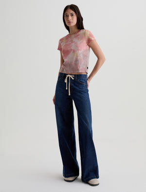 Stella Cinched Cenote Earth Day Collection Low Slung Palazzo Women Bottom Photo 1