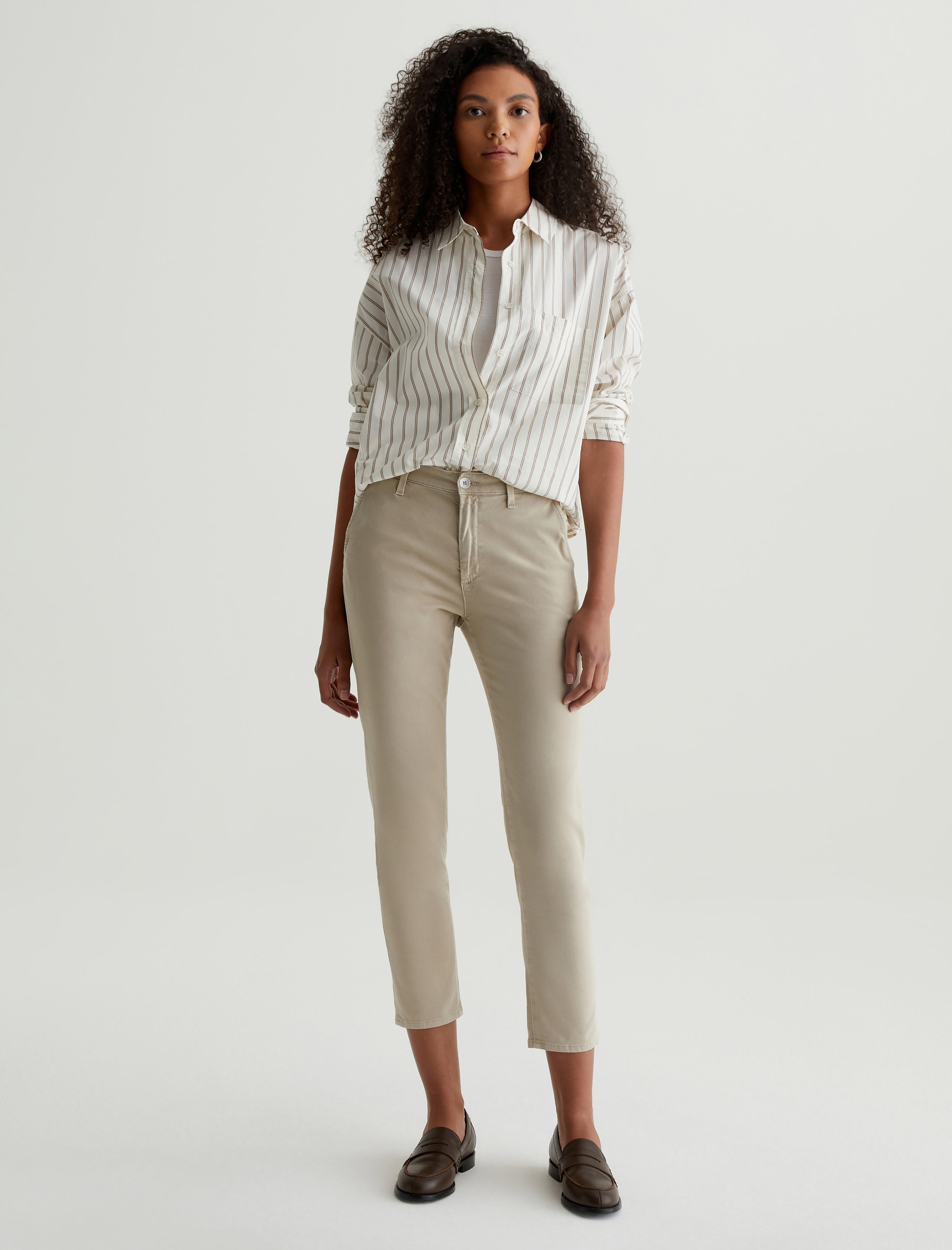 Caden Sulfur Dry Dust Tailored Trouser Women Bottom Photo 1