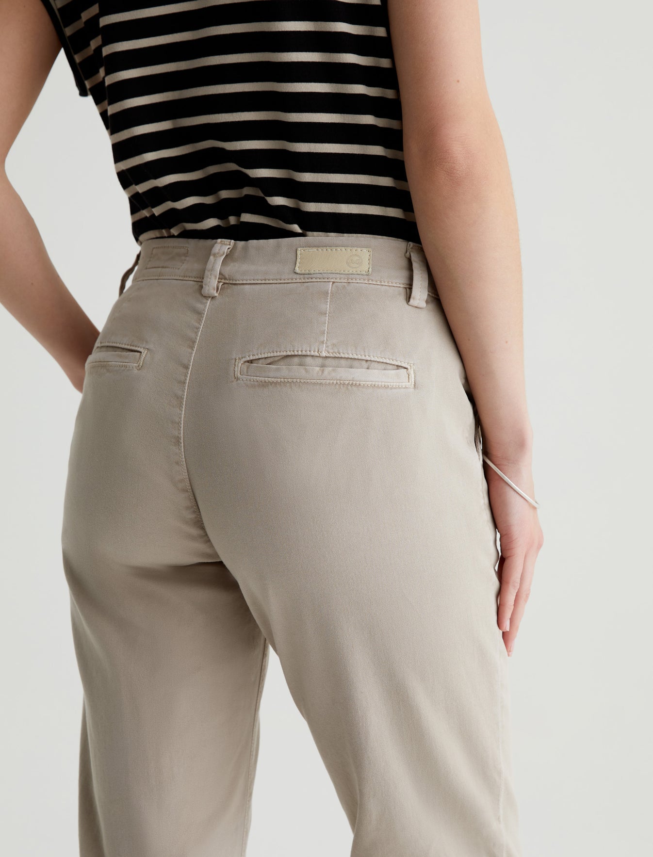 Caden Sulfur Flax Tailored Trouser Women Bottom Photo 6
