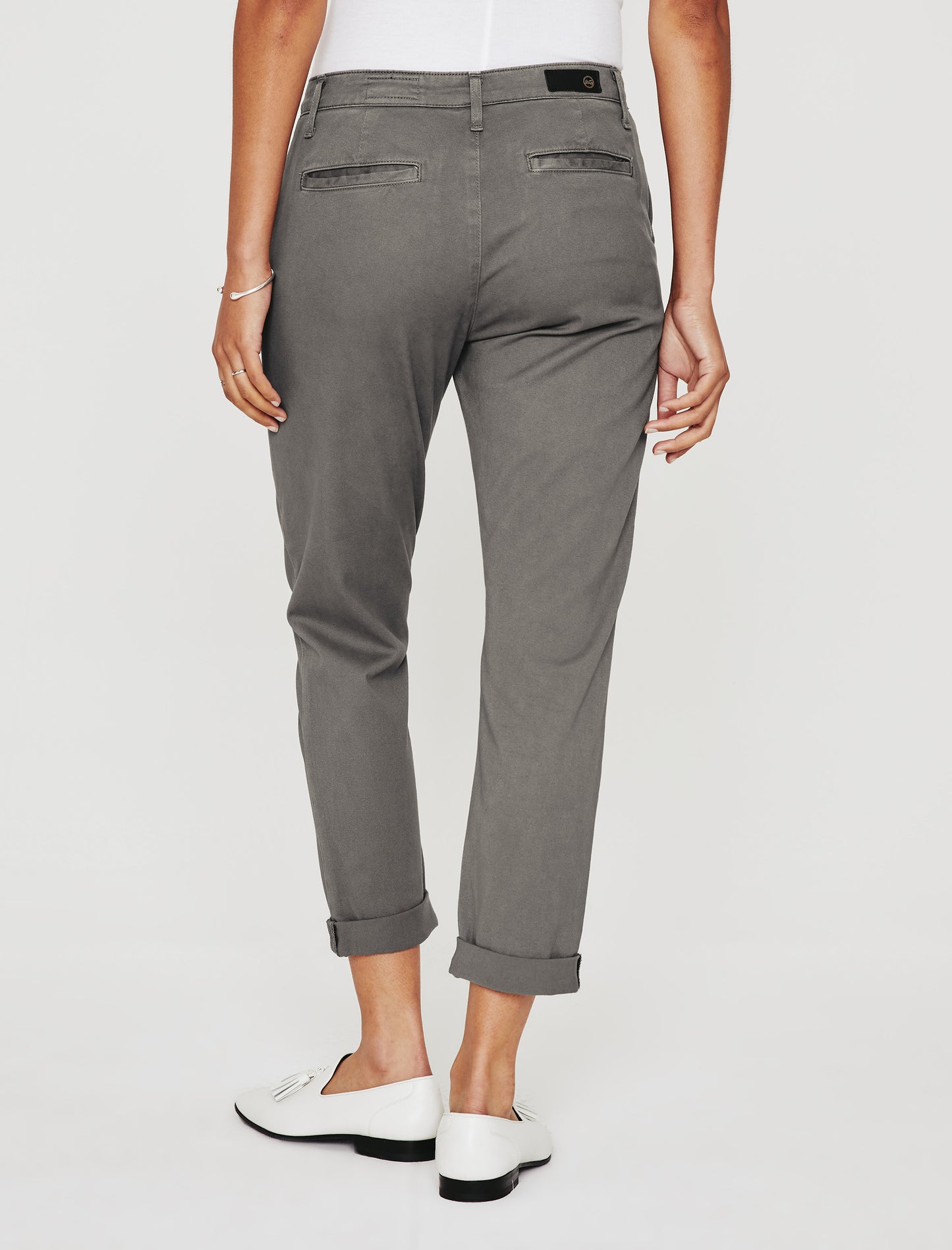 Caden Sulfur Folkestone Grey Tailored Trouser Women Bottom Photo 6