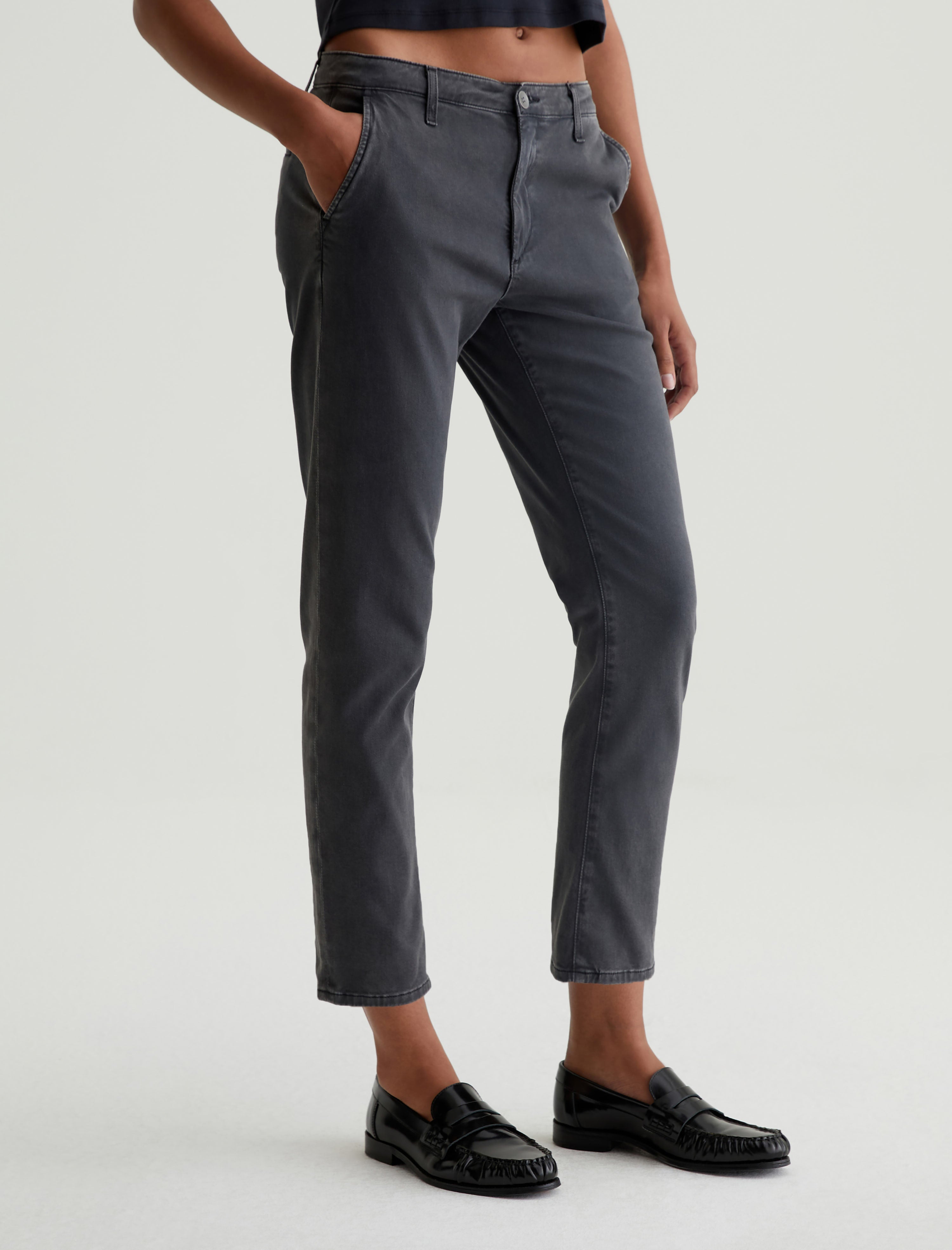 Caden Sulfur Night Shadow Tailored Trouser Women Bottom Photo 5