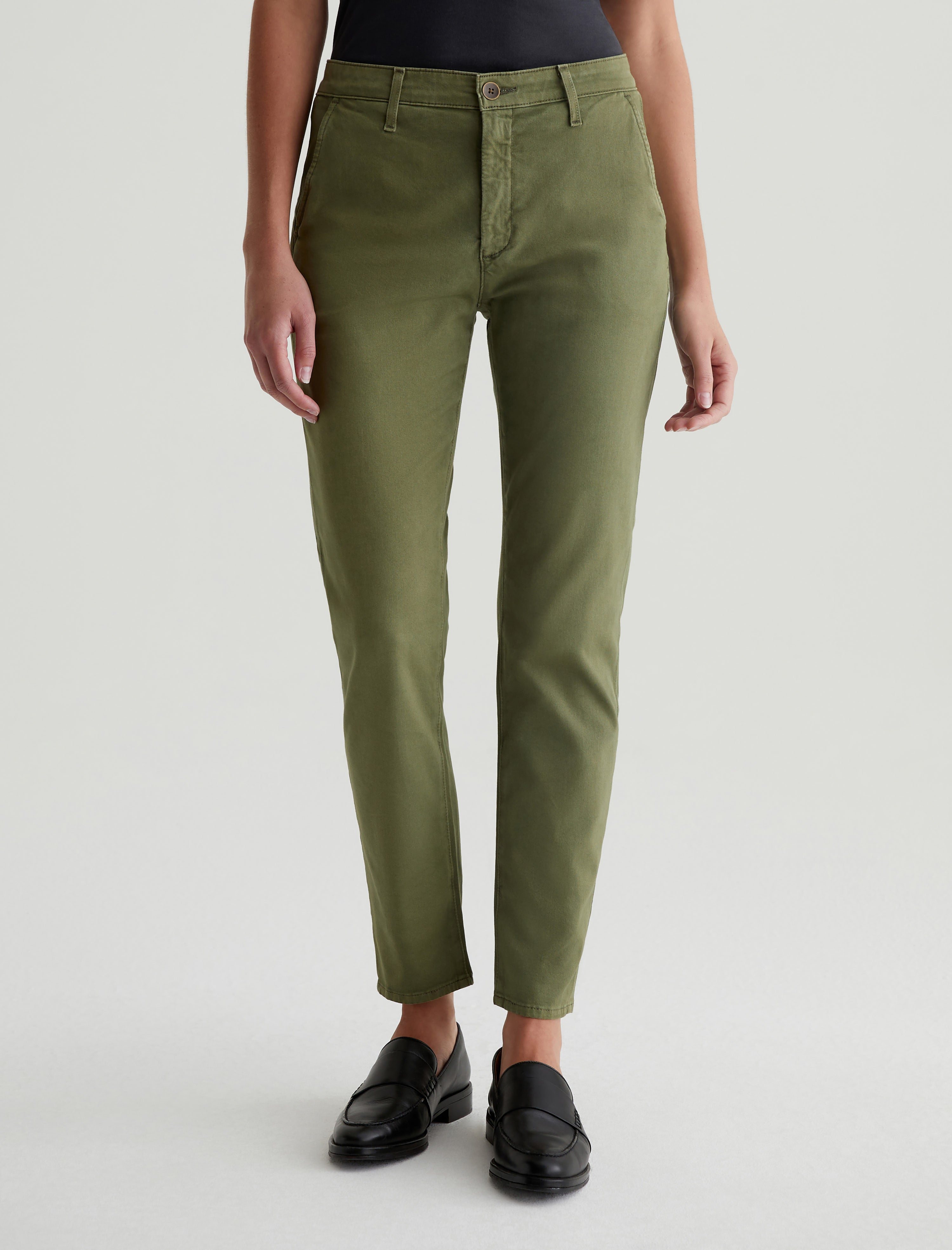Caden Sulfur Succulent Garden Tailored Trouser Women Bottom Photo 2