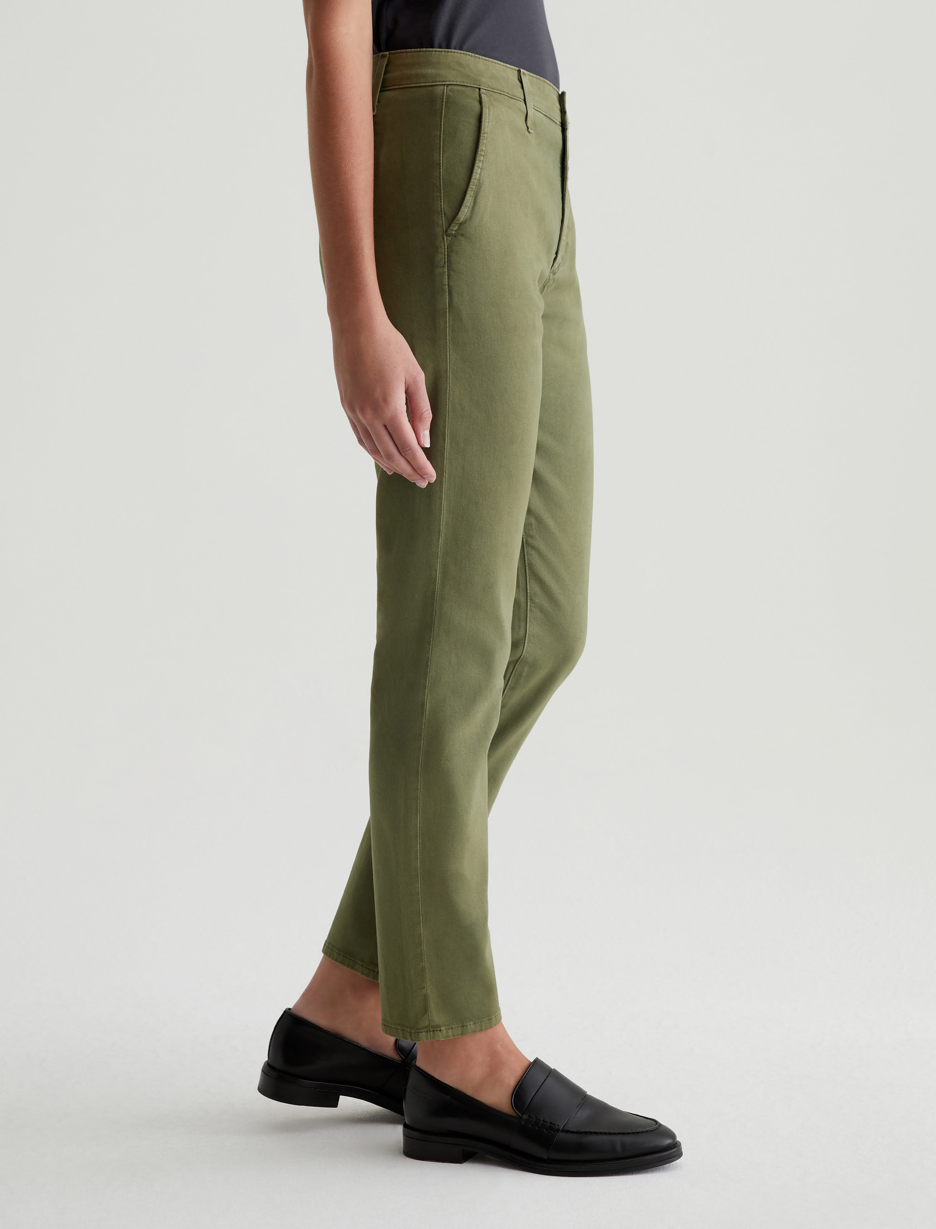 Caden Sulfur Succulent Garden Tailored Trouser Women Bottom Photo 5