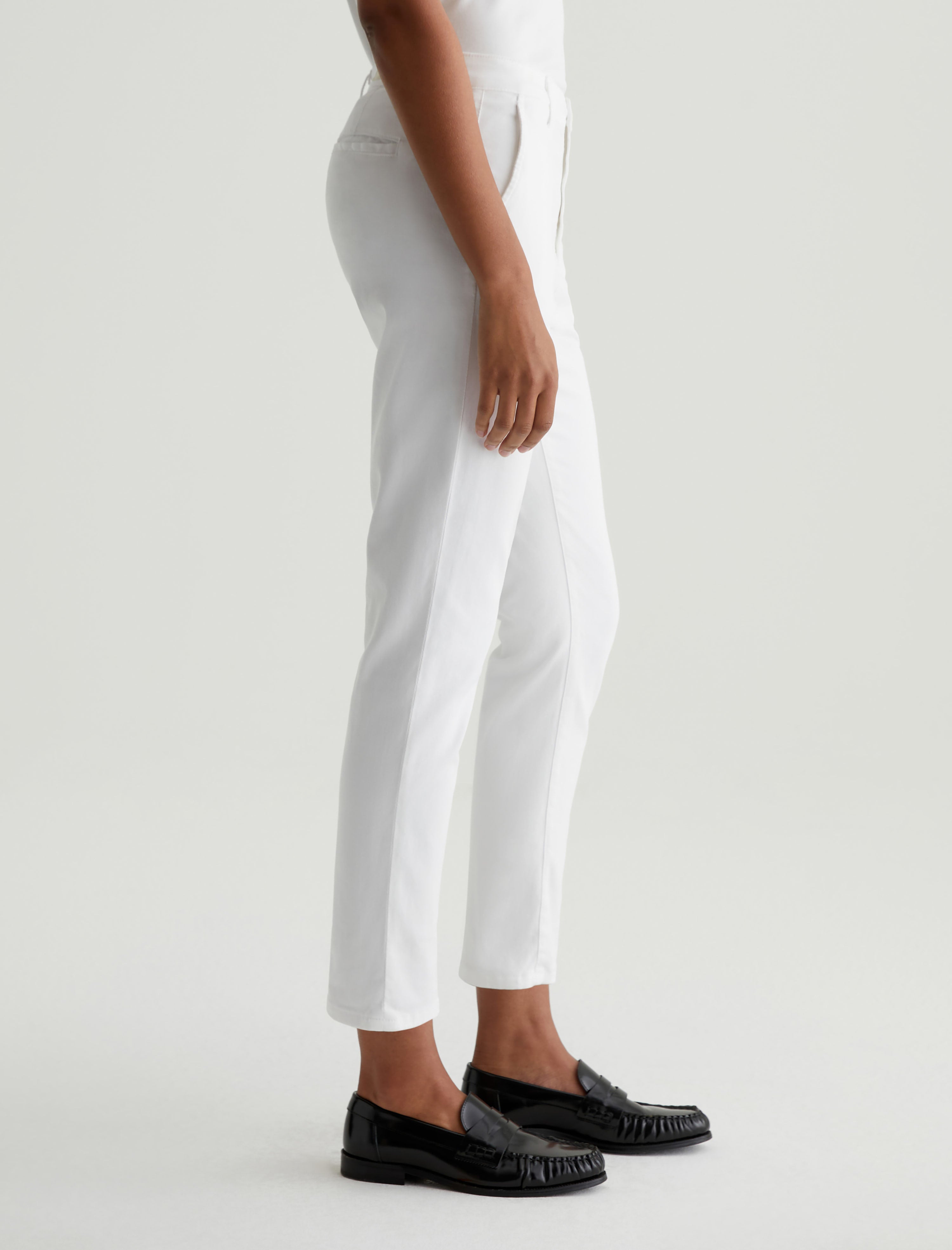 Caden White Tailored Trouser Women Bottom  Photo 5