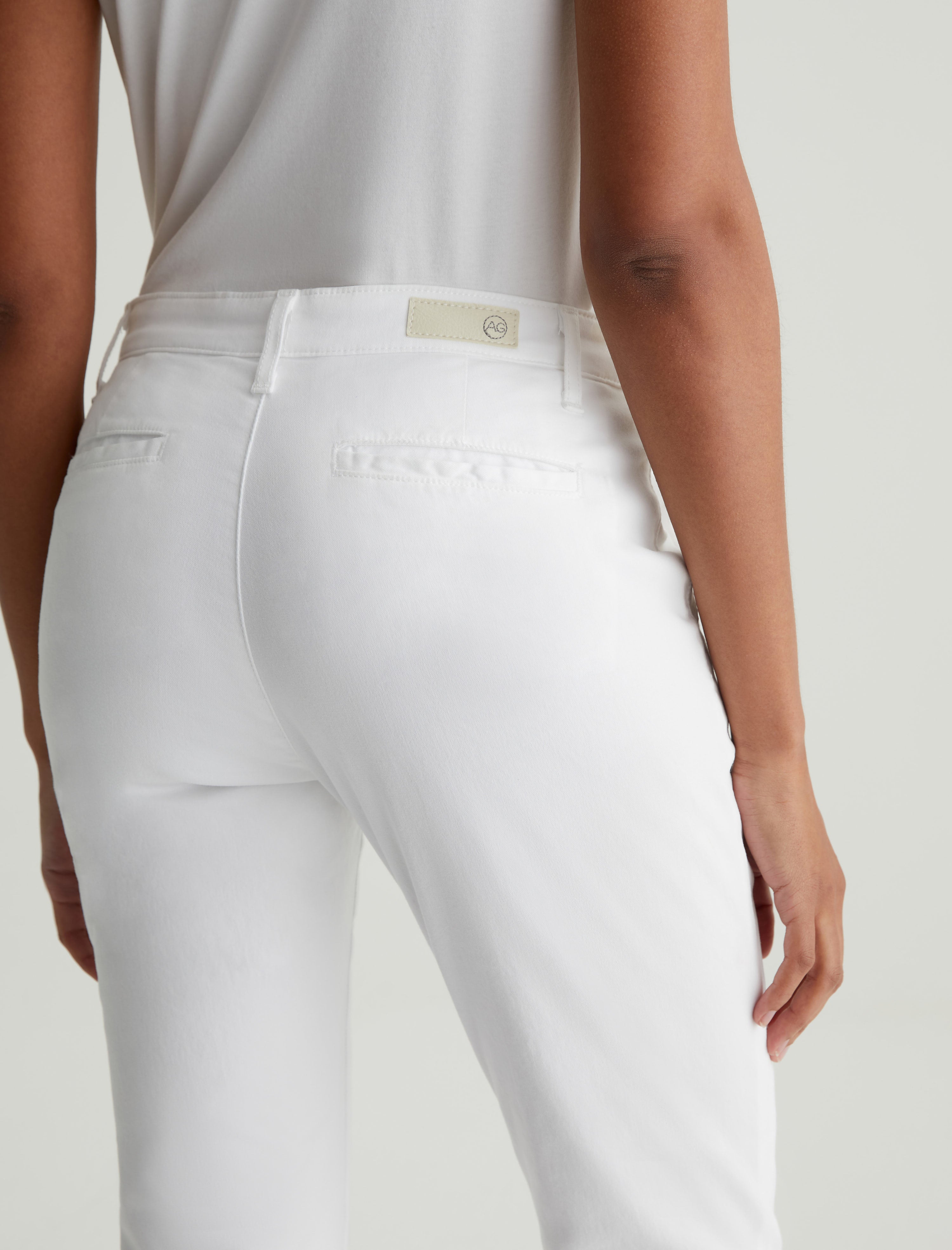Caden White Tailored Trouser Women Bottom  Photo 6