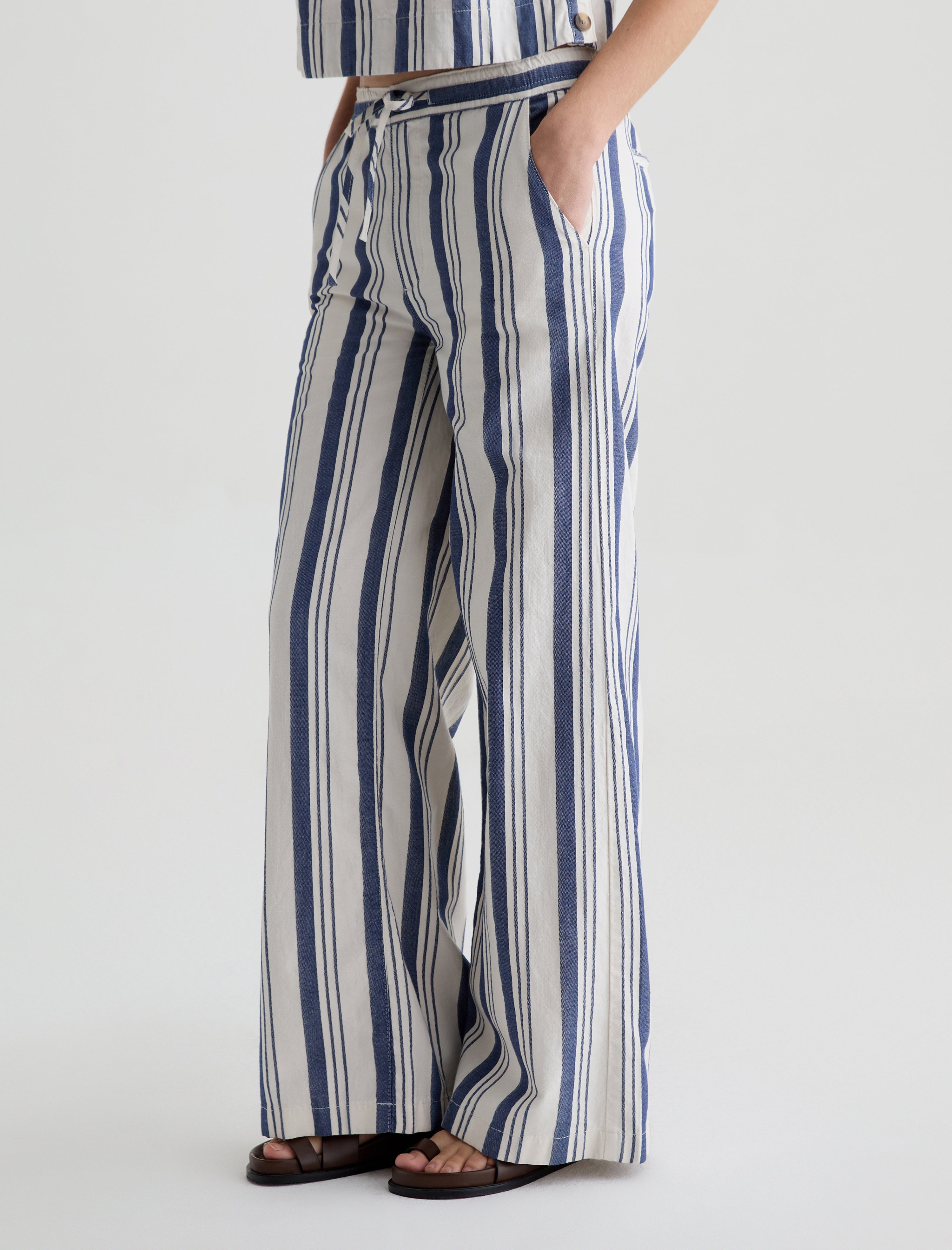 Carolyn Line Up Pull-On Wide Leg Women Bottom Photo 6