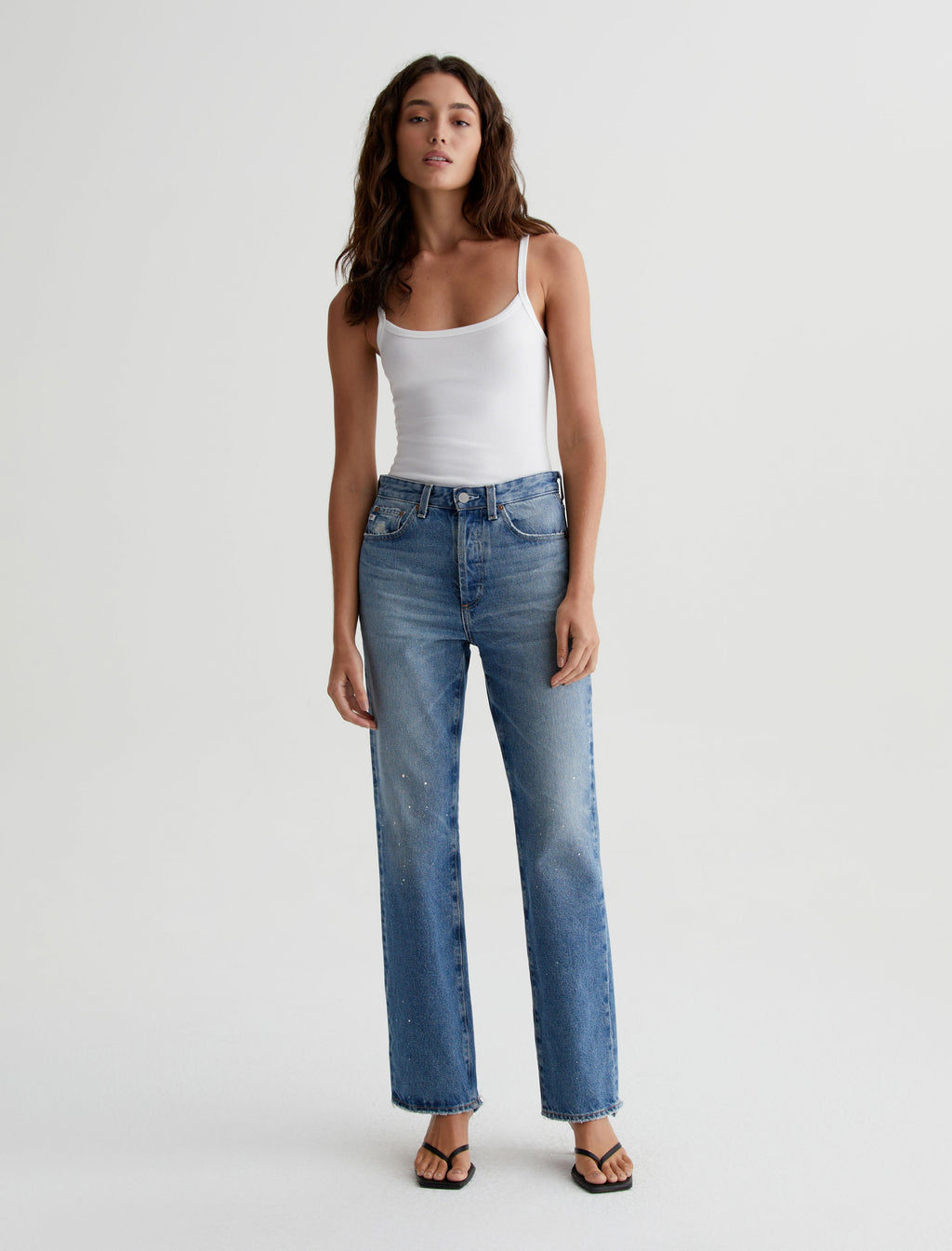 AG Jeans Long Inseam 5-Years | Women's Premium Denim | Straight-Leg