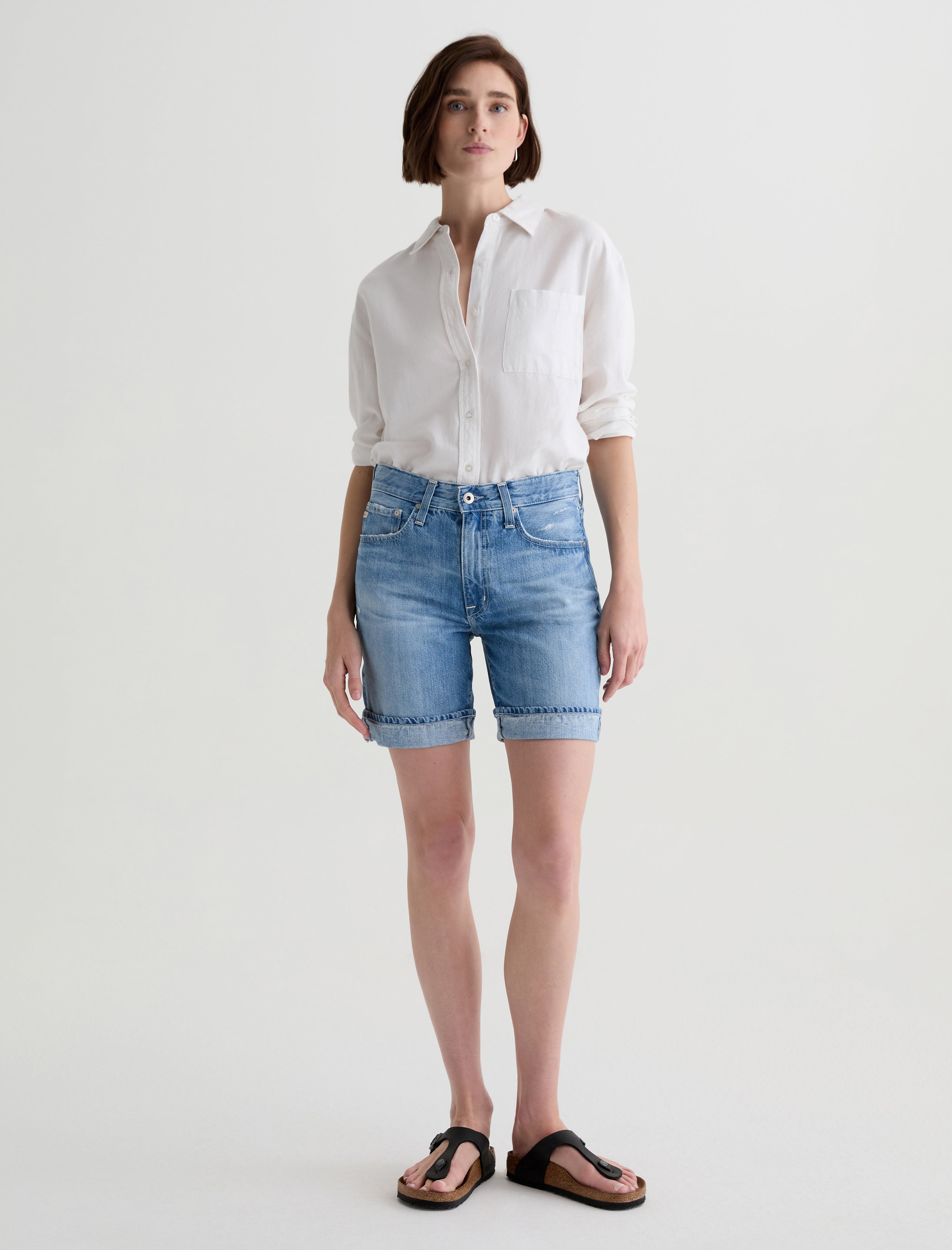 Ex-Boyfriend Short 17 Years Divergent Mid-Rise Bermuda Women Bottom Photo 1