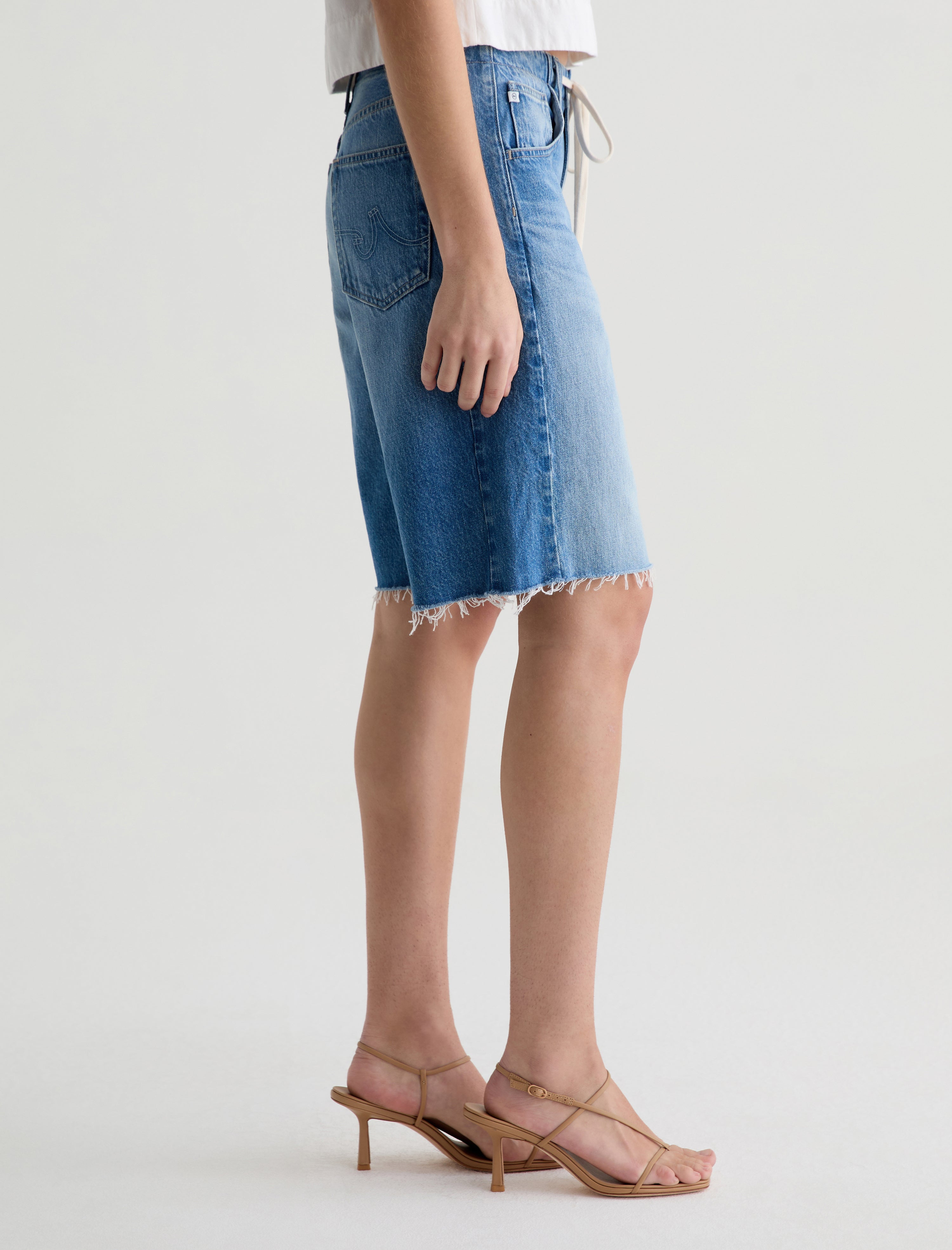 Hattie Cinched Short Sweetwater High-Rise Bermuda Women Bottom Photo 4