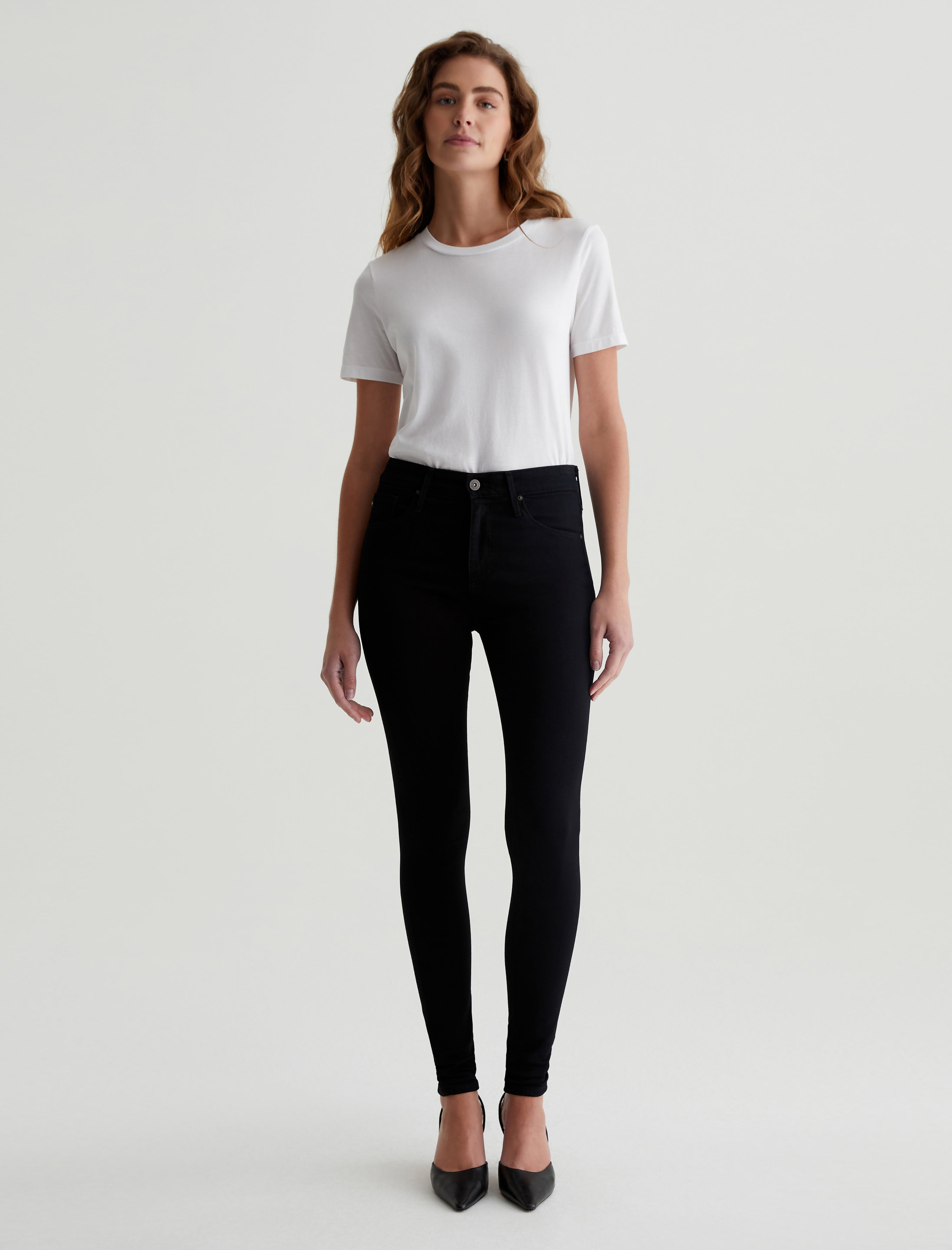 Farrah Skinny Super Black Mid-Rise Skinny Women Bottom Photo 1