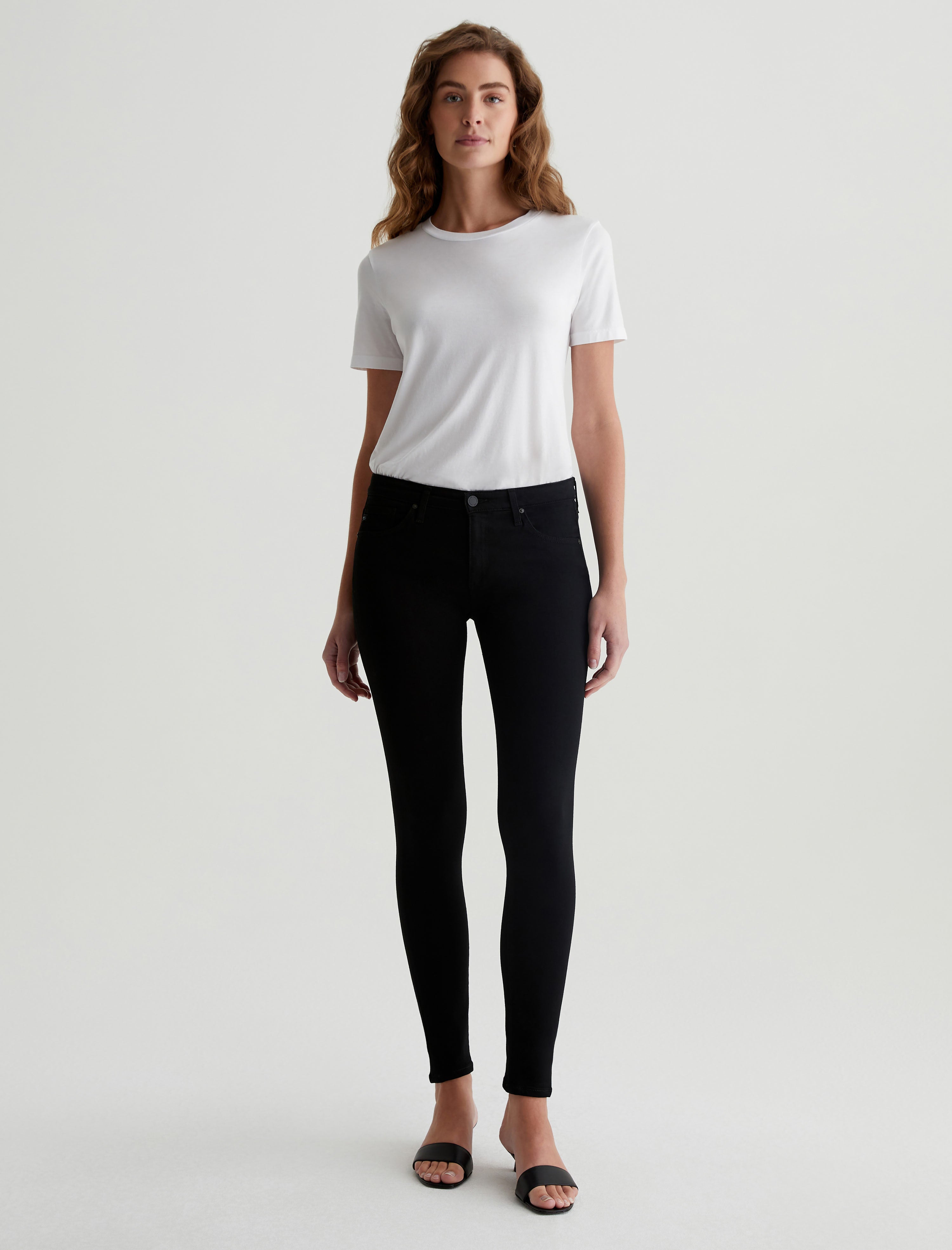 Legging Ankle Super Black Super Skinny Women Bottom Photo 1