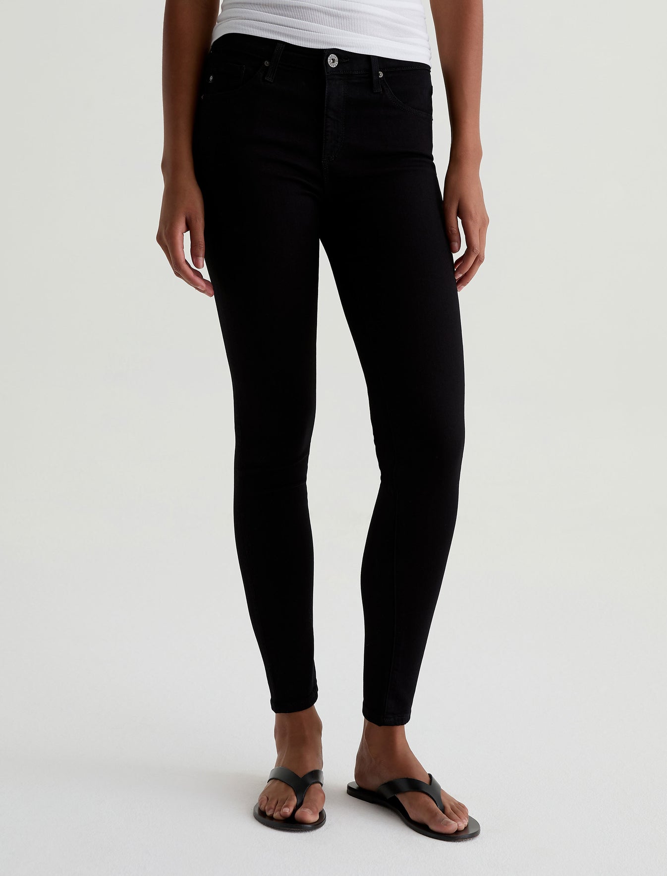 Womens Legging Ankle Super Black at AG Jeans Official Store