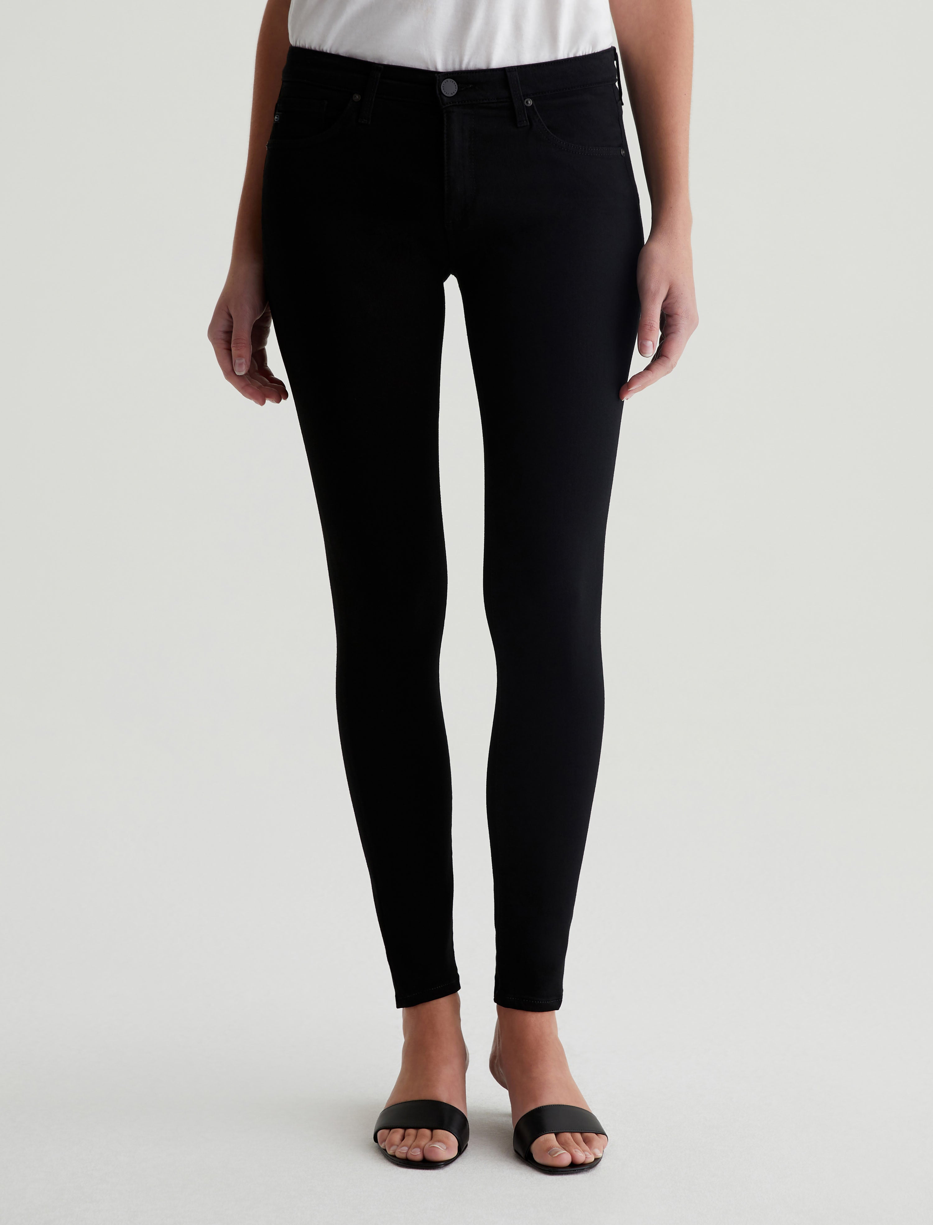 Legging Ankle Super Black Super Skinny Women Bottom Photo 2