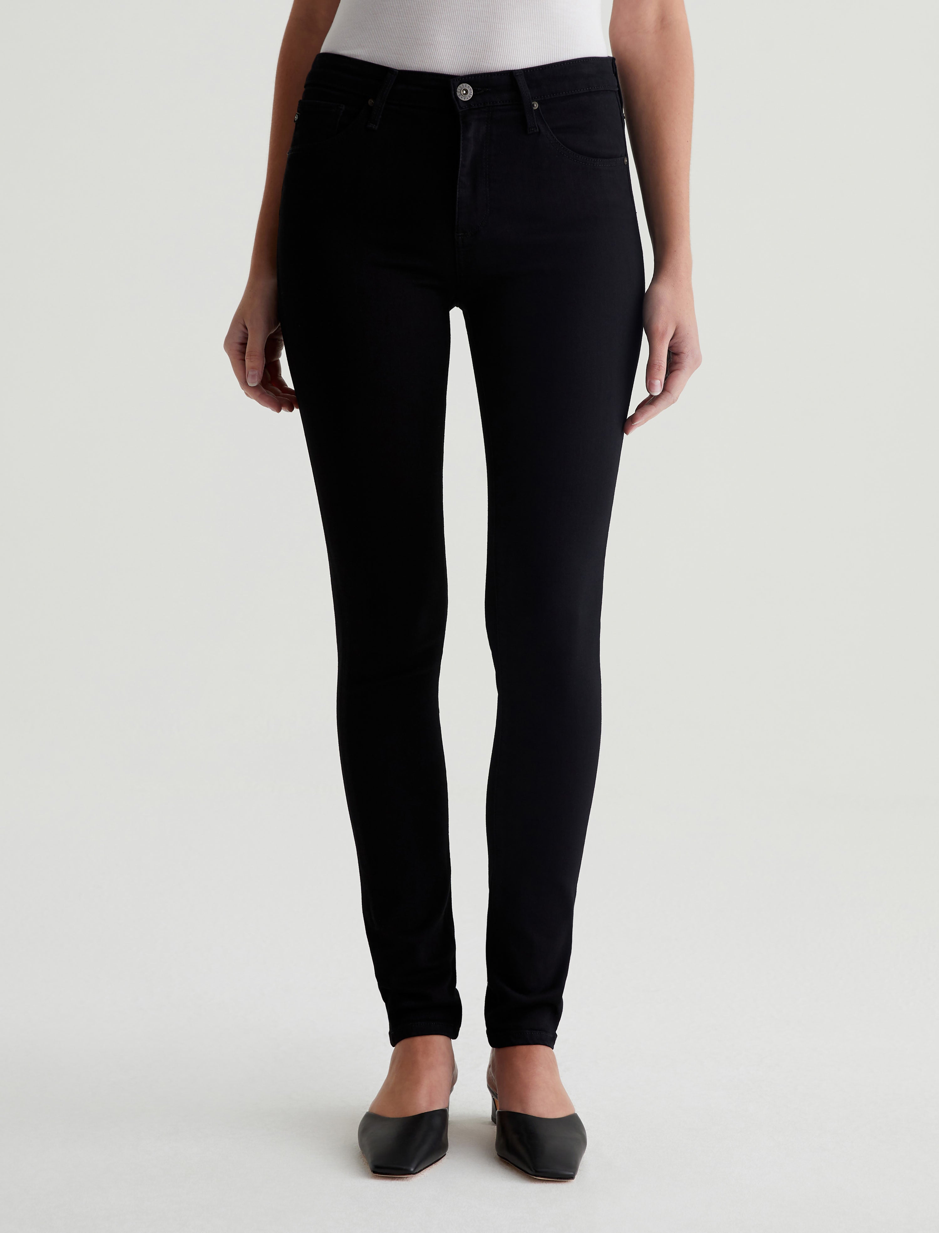Prima Super Black Cigarette Leg Women Bottom Photo 2