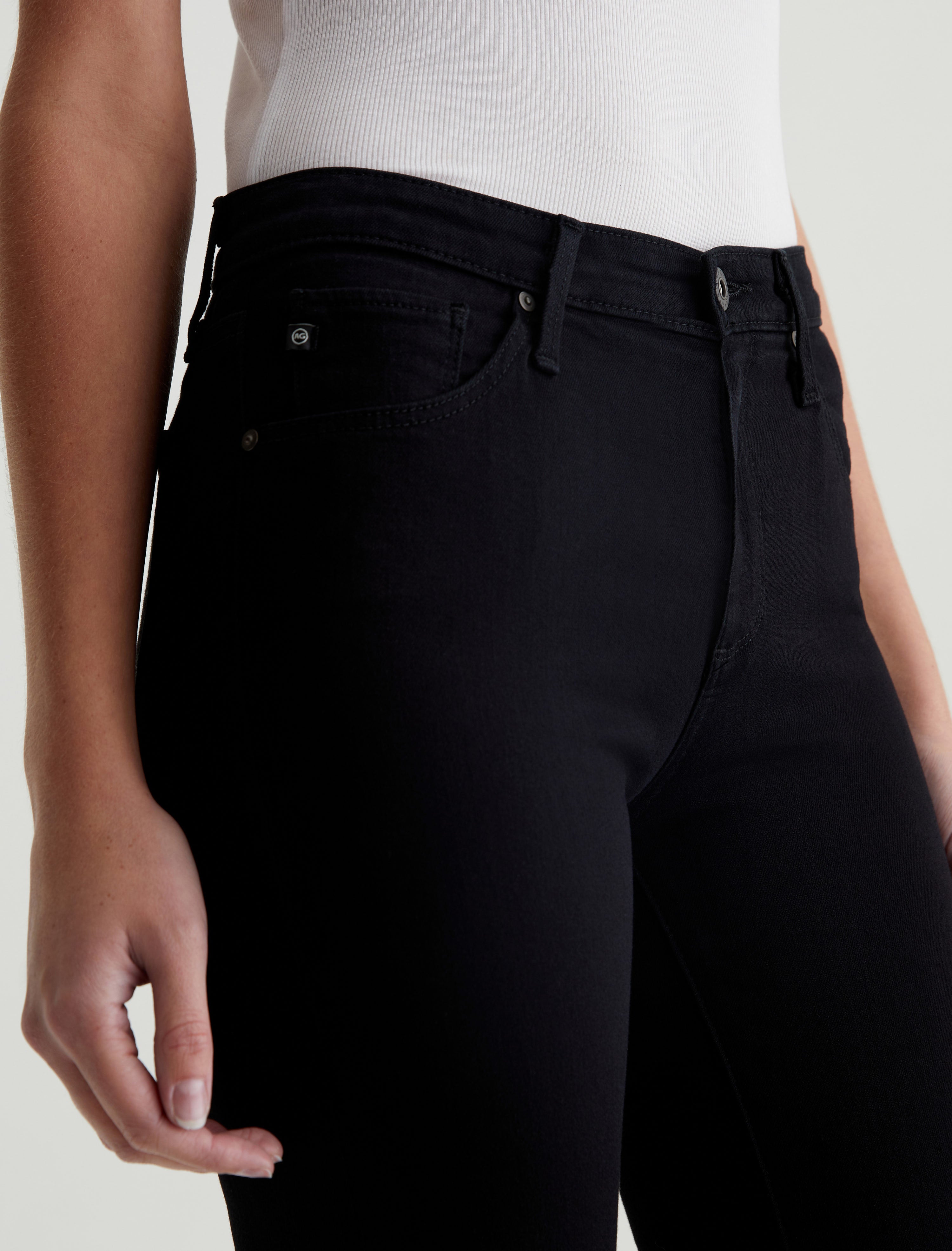 Prima Super Black Cigarette Leg Women Bottom Photo 3