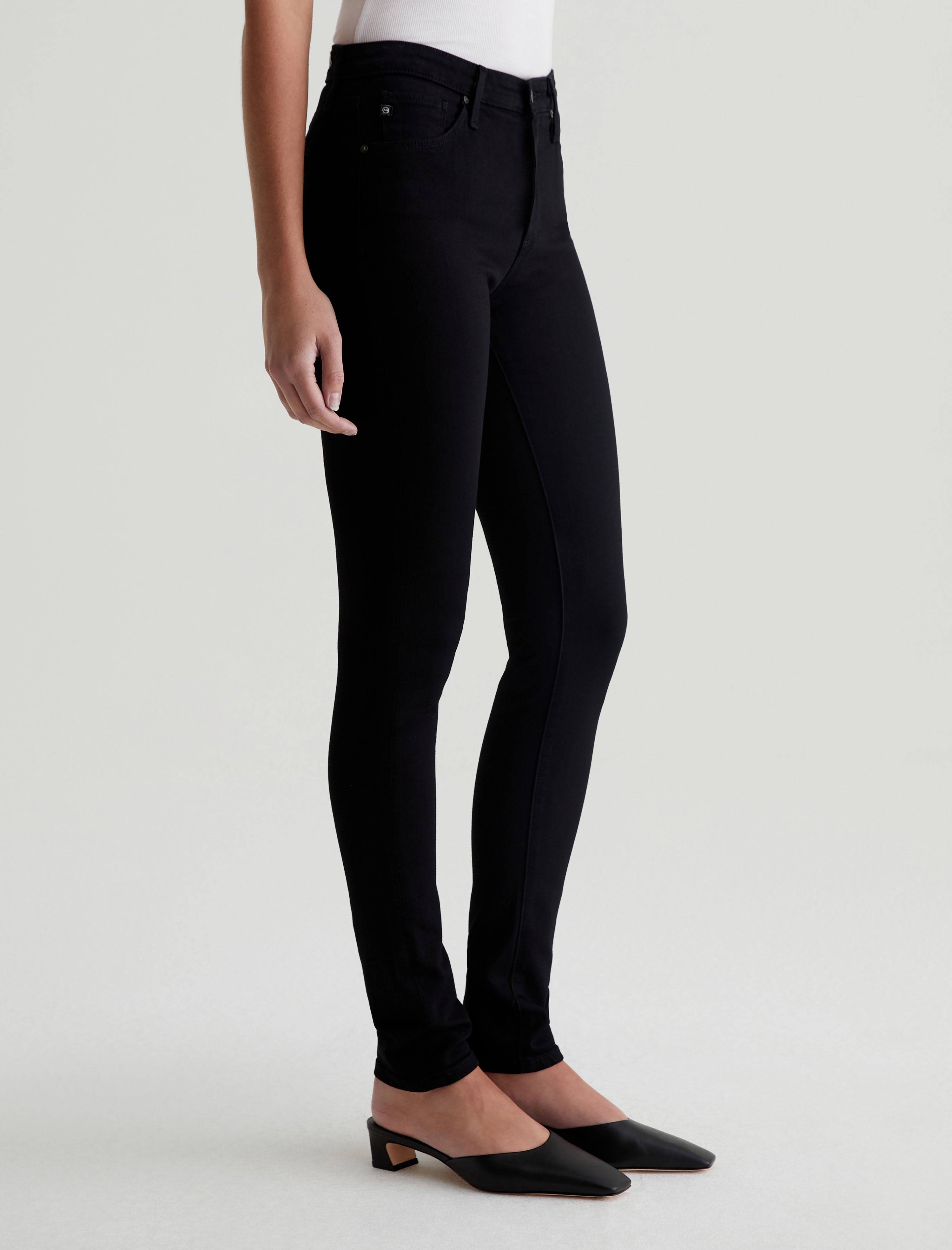 Prima Super Black Cigarette Leg Women Bottom Photo 4