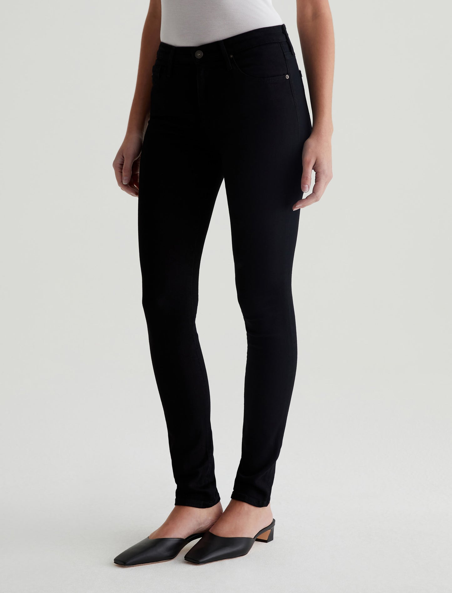 Prima Super Black Cigarette Leg Women Bottom Photo 5