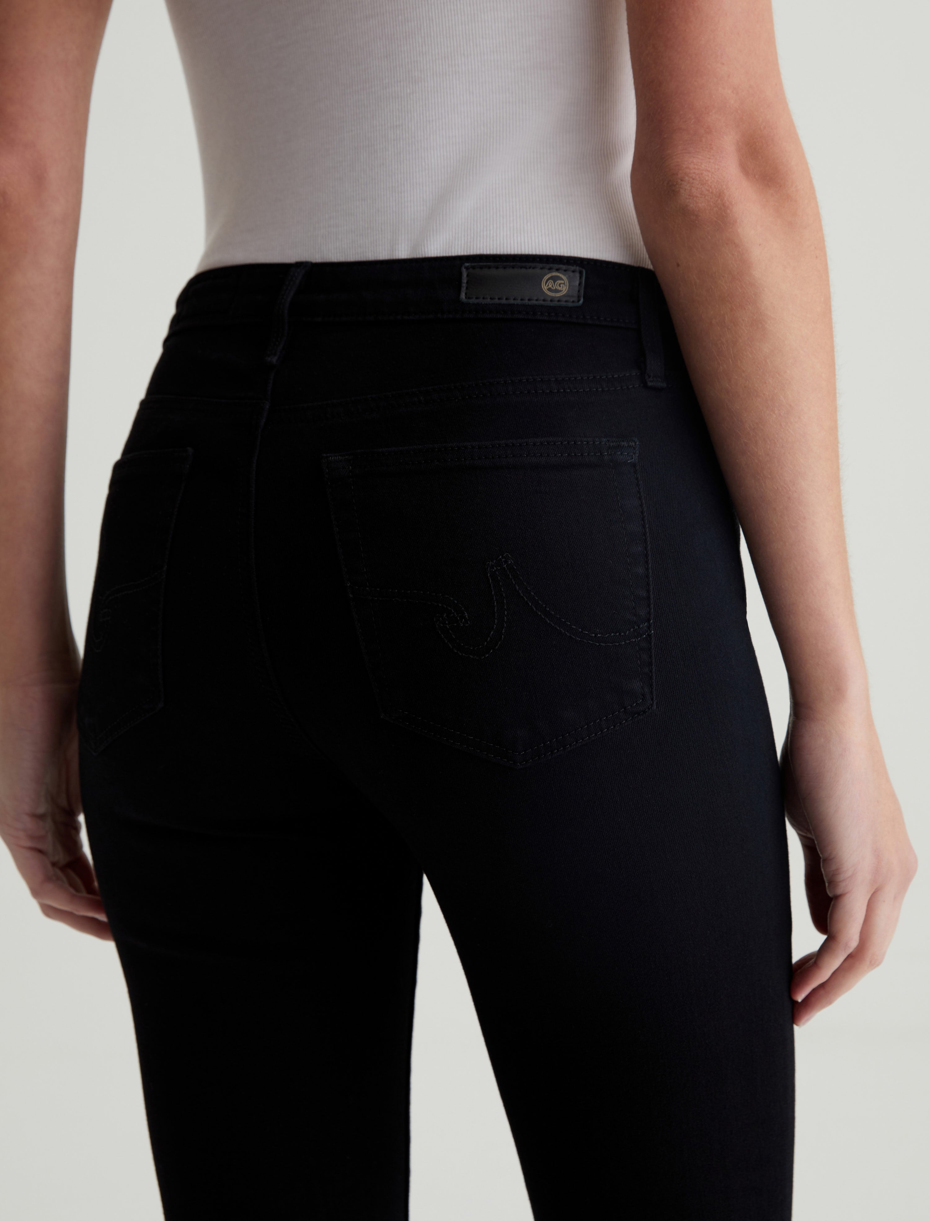 Prima Super Black Cigarette Leg Women Bottom Photo 6