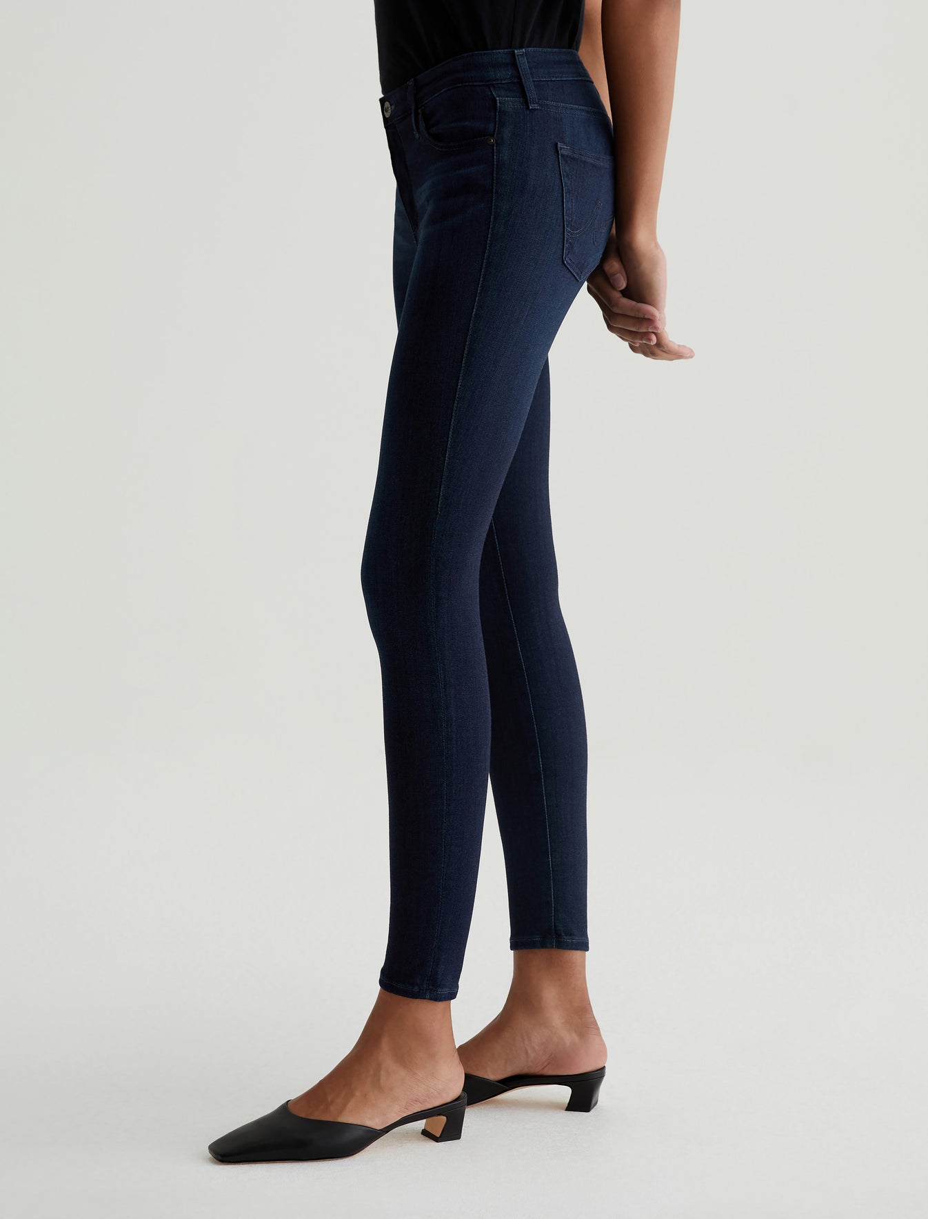 Legging Ankle Coal Grey Super Skinny Women Bottom Photo 4
