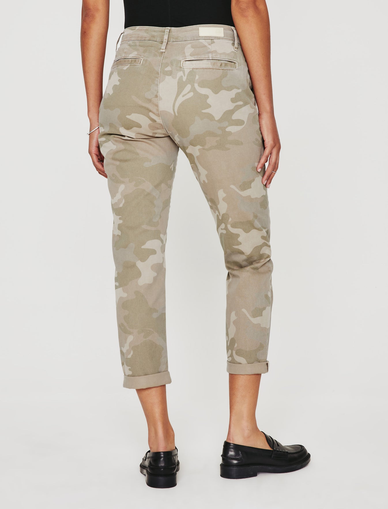 Caden At Ease Camo Natural Multi Tailored Trouser Women Bottom Photo 6