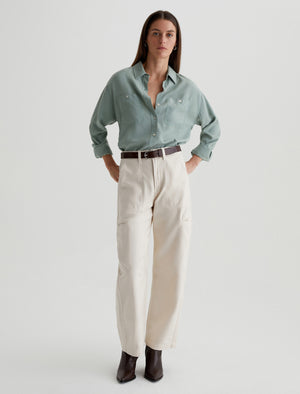 Hazal Opal Stone High-Rise Utility Barrel Women Bottom Photo 1
