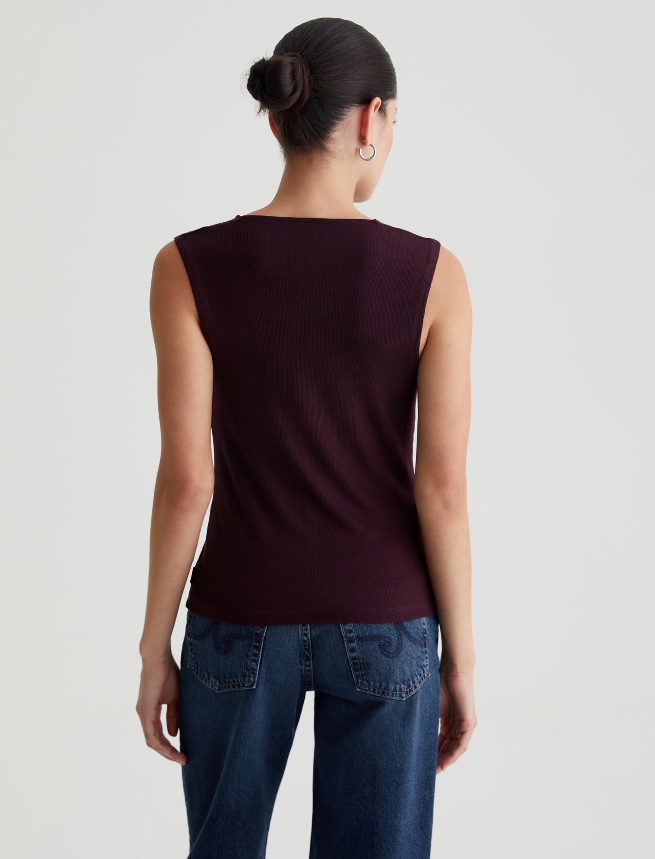 Vibia Top Pinot Noir Classic Cowl Neck Top Women Top Photo 6