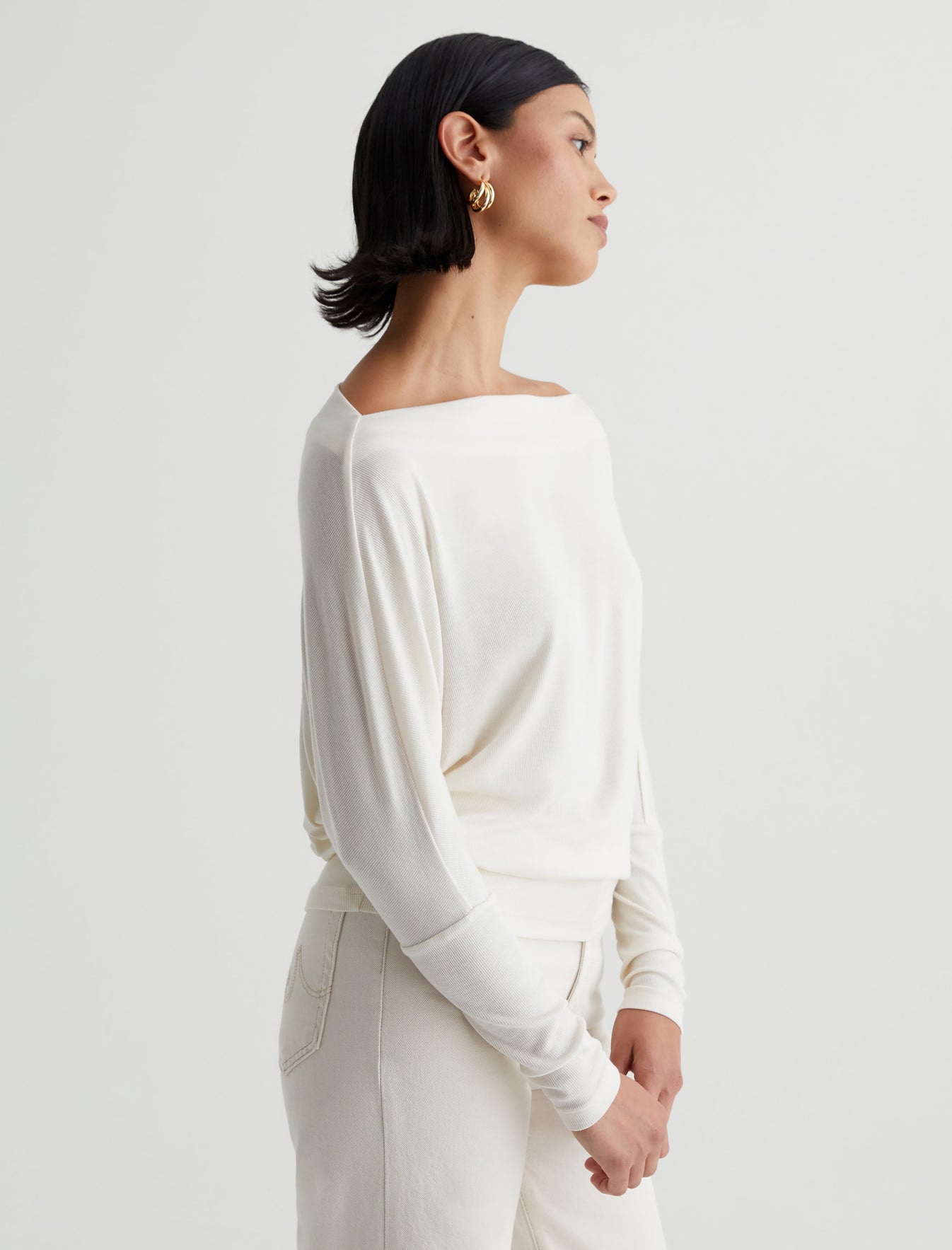 Women Alesli Top Ivory Dust Photo 2