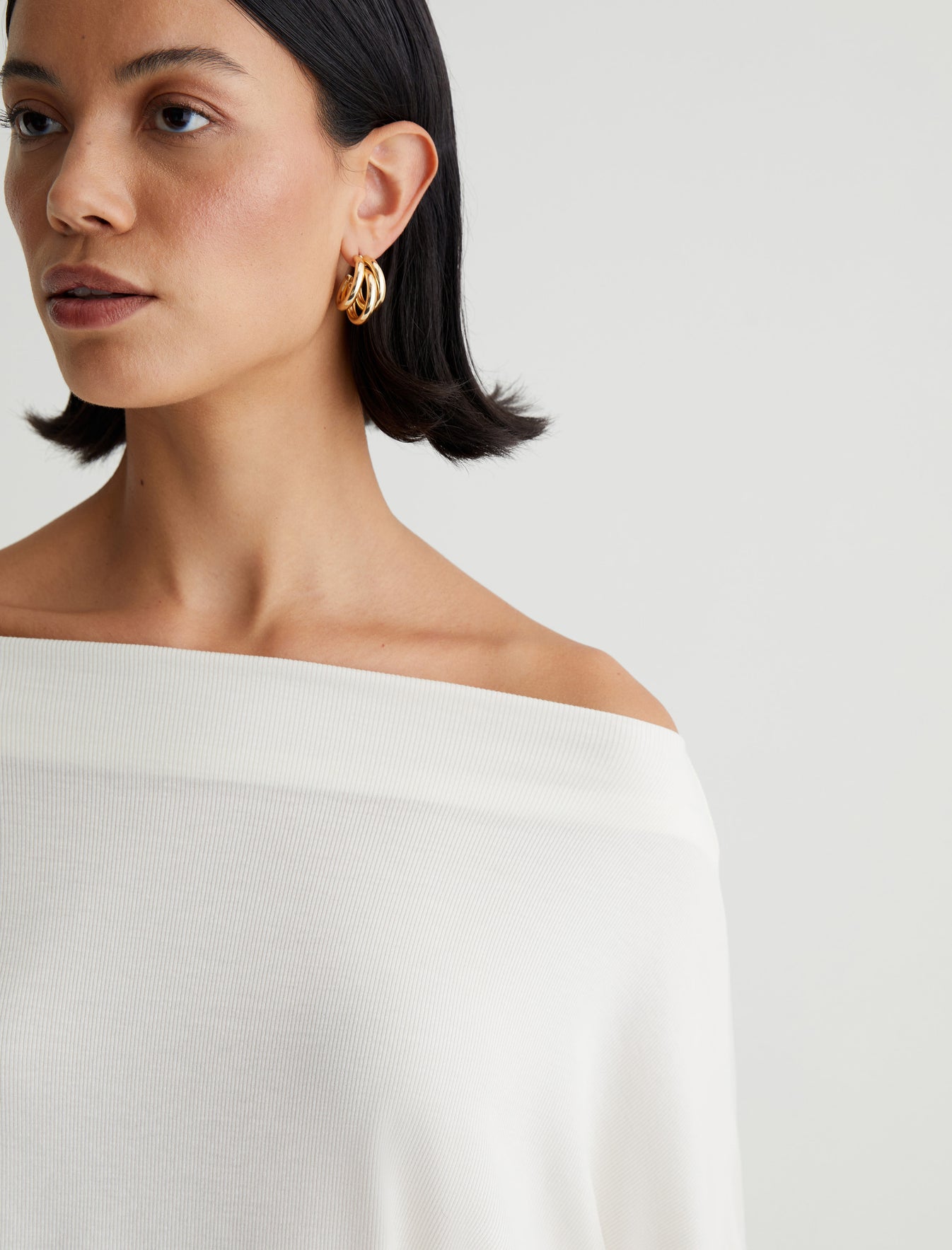 Women Alesli Top Ivory Dust Photo 3