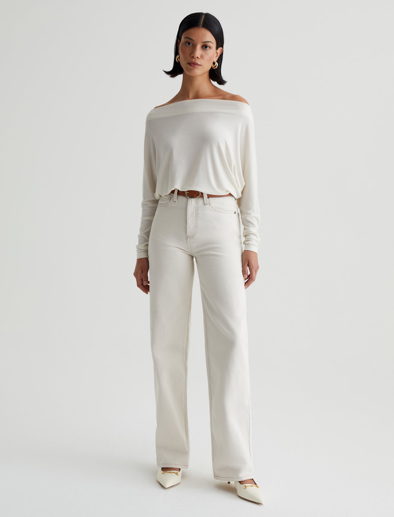 Women Alesli Top Ivory Dust Photo 5