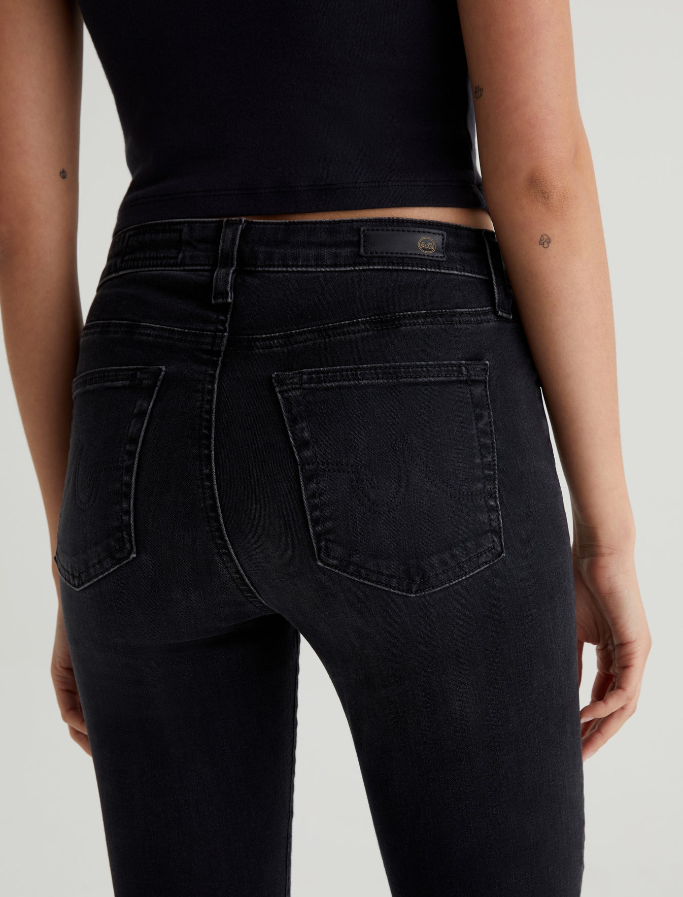 Mari Extended City View High-Rise Slim Straight Womens Bottom Photo 5