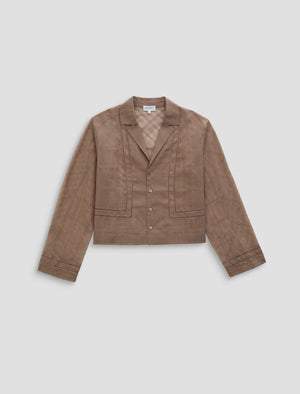 Ellah Cork Relaxed L/S Shirt Women Top Photo 9