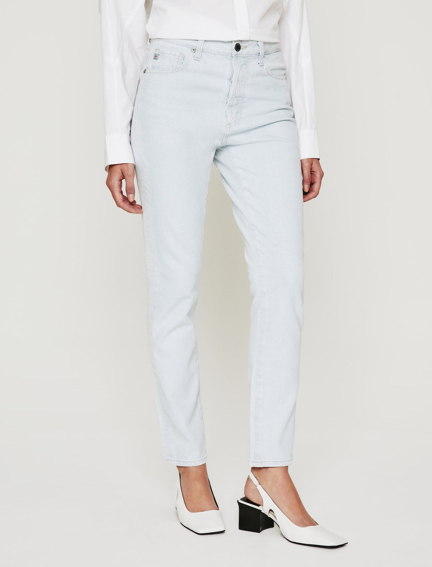 Saige Wide Leg Crop Dried Spring High-Rise Fit Womens Bottom Photo 2