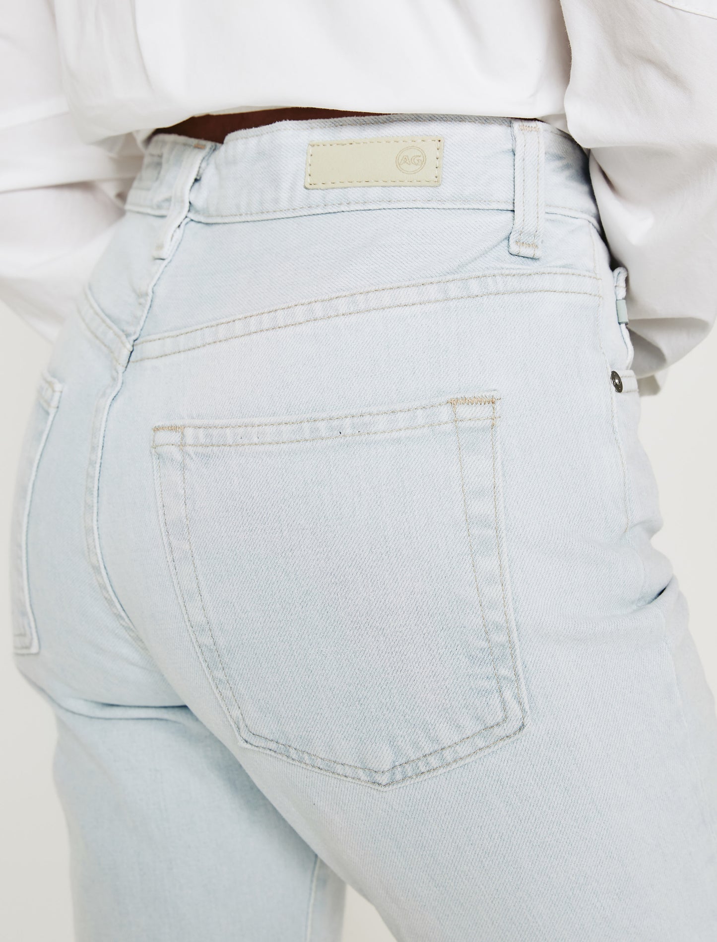 Saige Wide Leg Crop Dried Spring High-Rise Fit Womens Bottom Photo 4