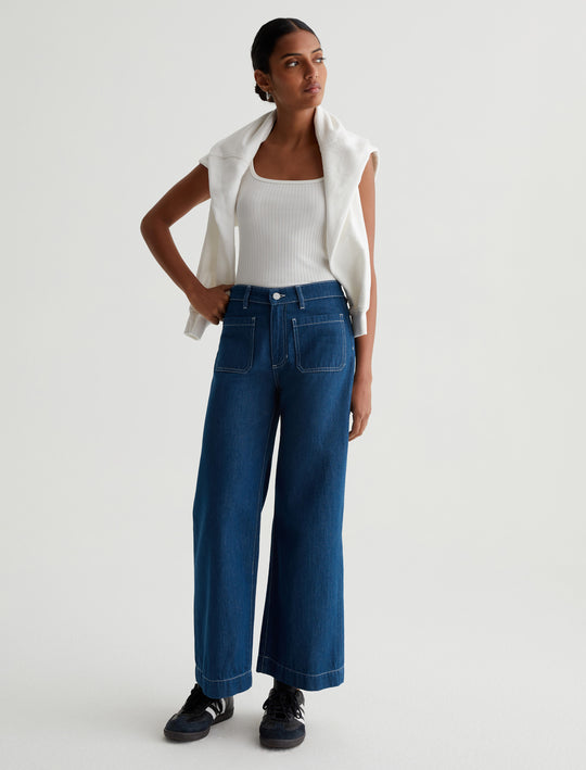 Kassie Mast High-Rise Wide Leg Crop Photo 1