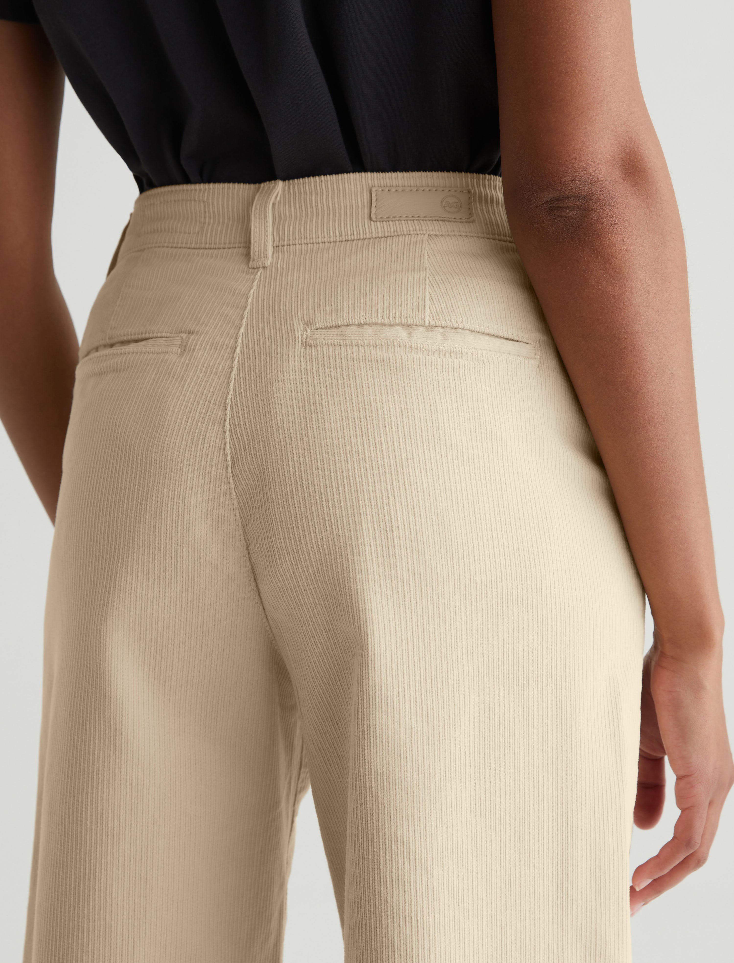 Tailored Deven Opal Stone Corduroy High-Rise Ultra Wide Leg Women Bottom Photo 6