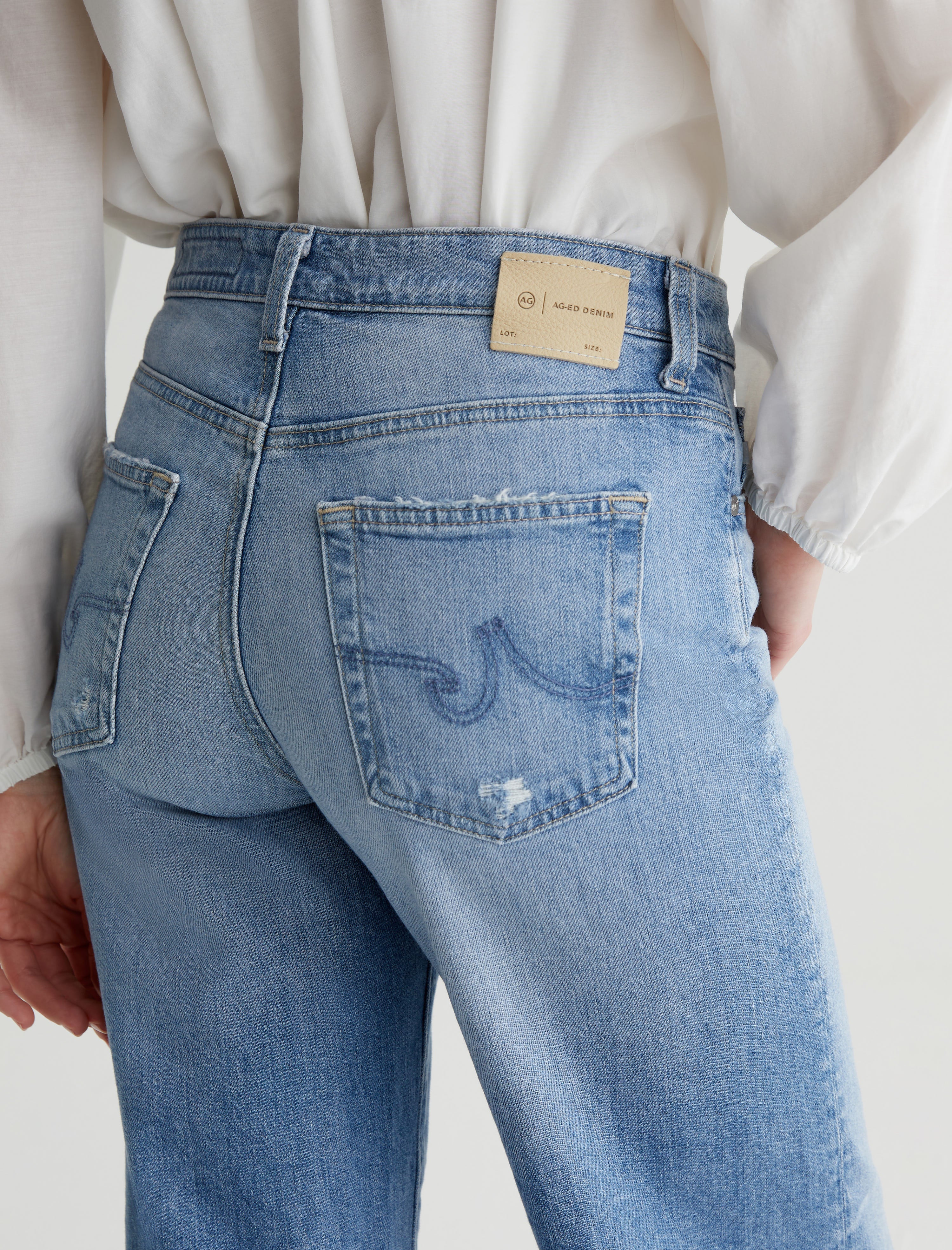 Women Saige Wide Leg Crop 22 Years Palma at AG Jeans