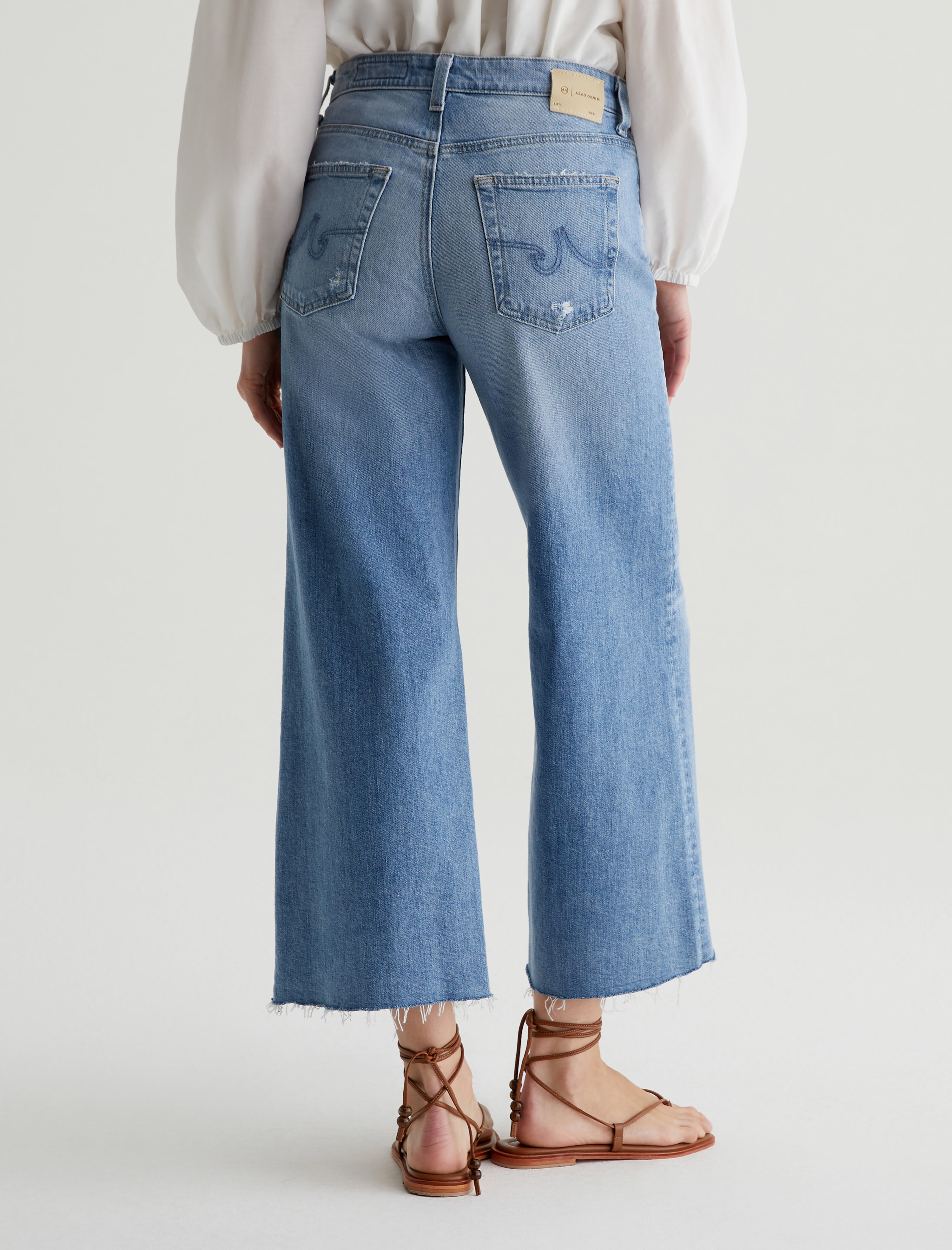 Women Saige Crop 24 Years Sunkissed at AG Jeans Official Store