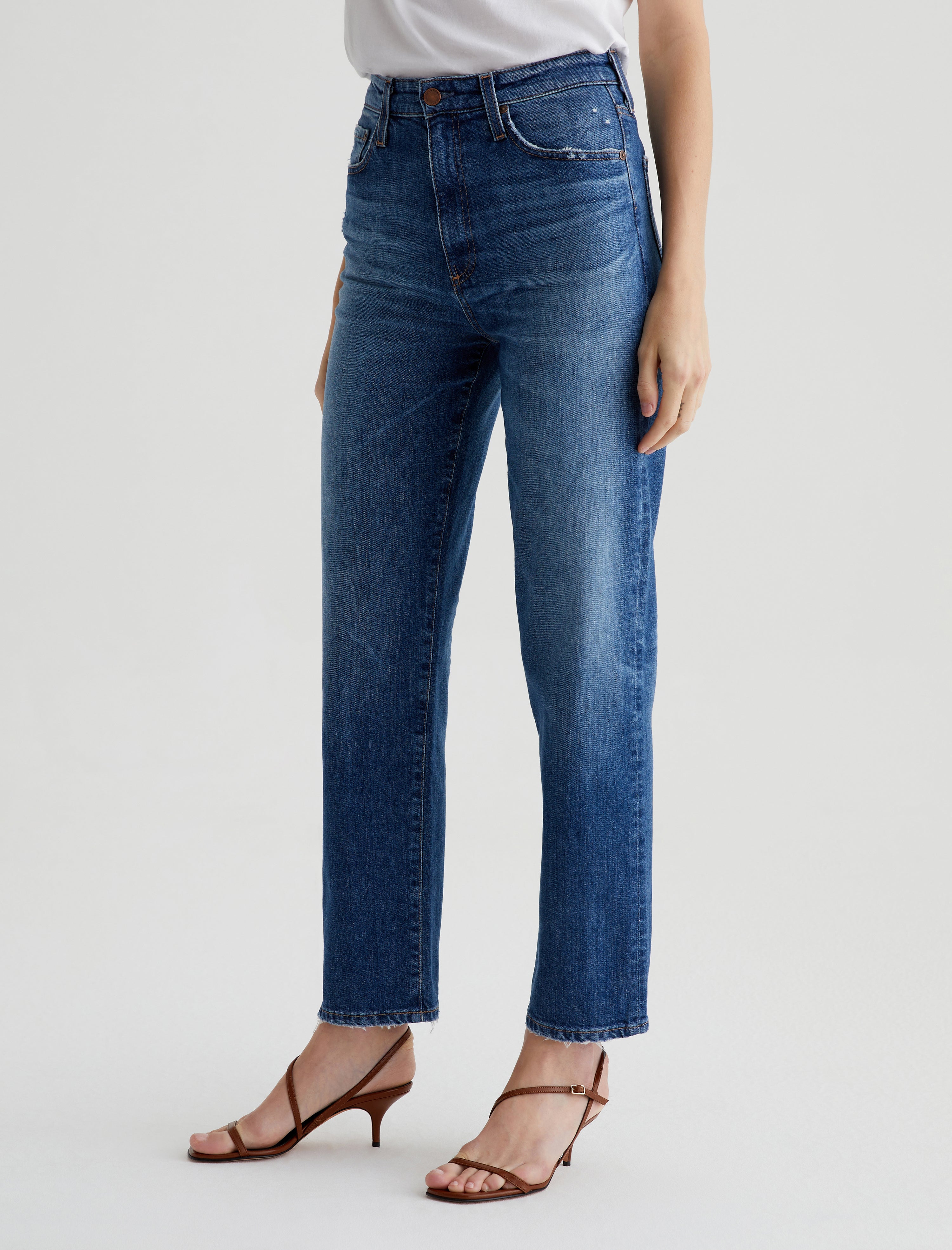 Rian 14 Years Stereo AG-ed ™ High-Rise Straight Denim Women Bottom Photo 5