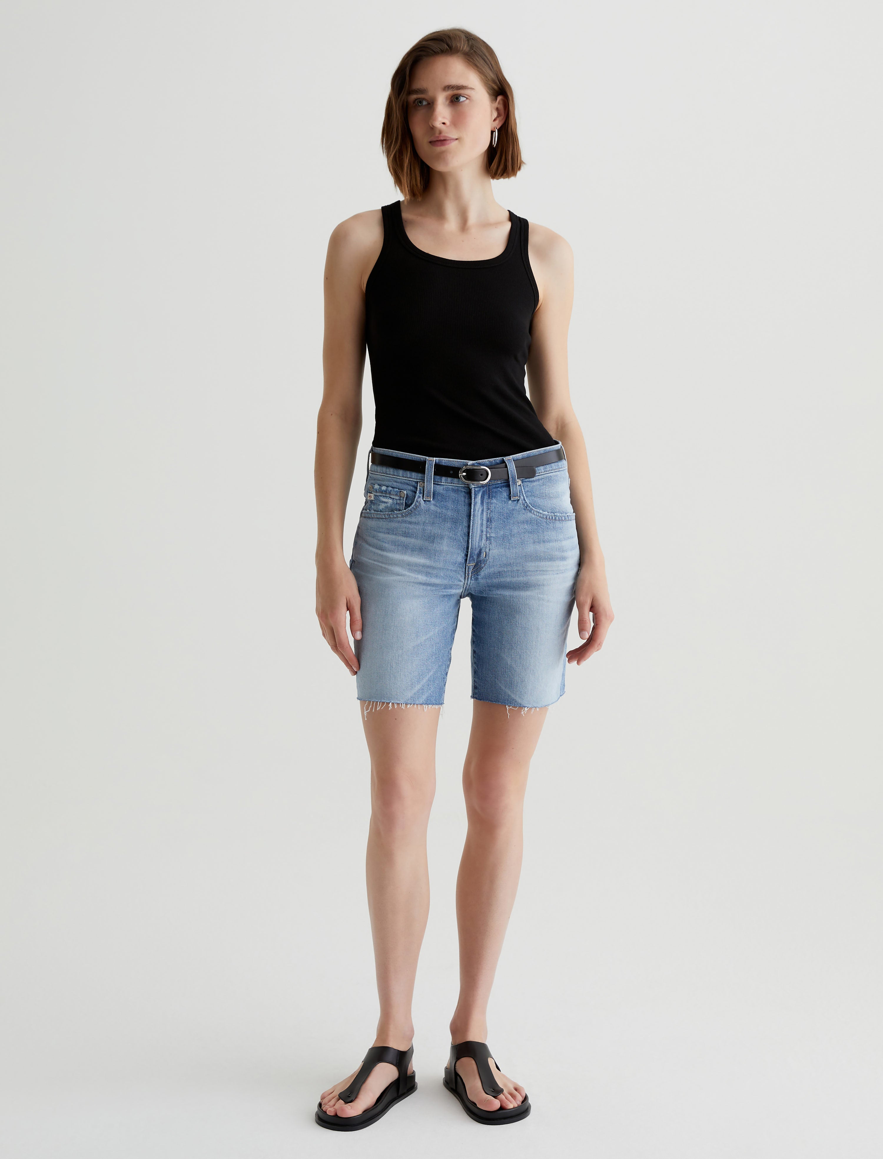 Ex-Boyfriend Slim Short 22 Years Palma Mid-Rise Bermuda Women Bottom Photo 1