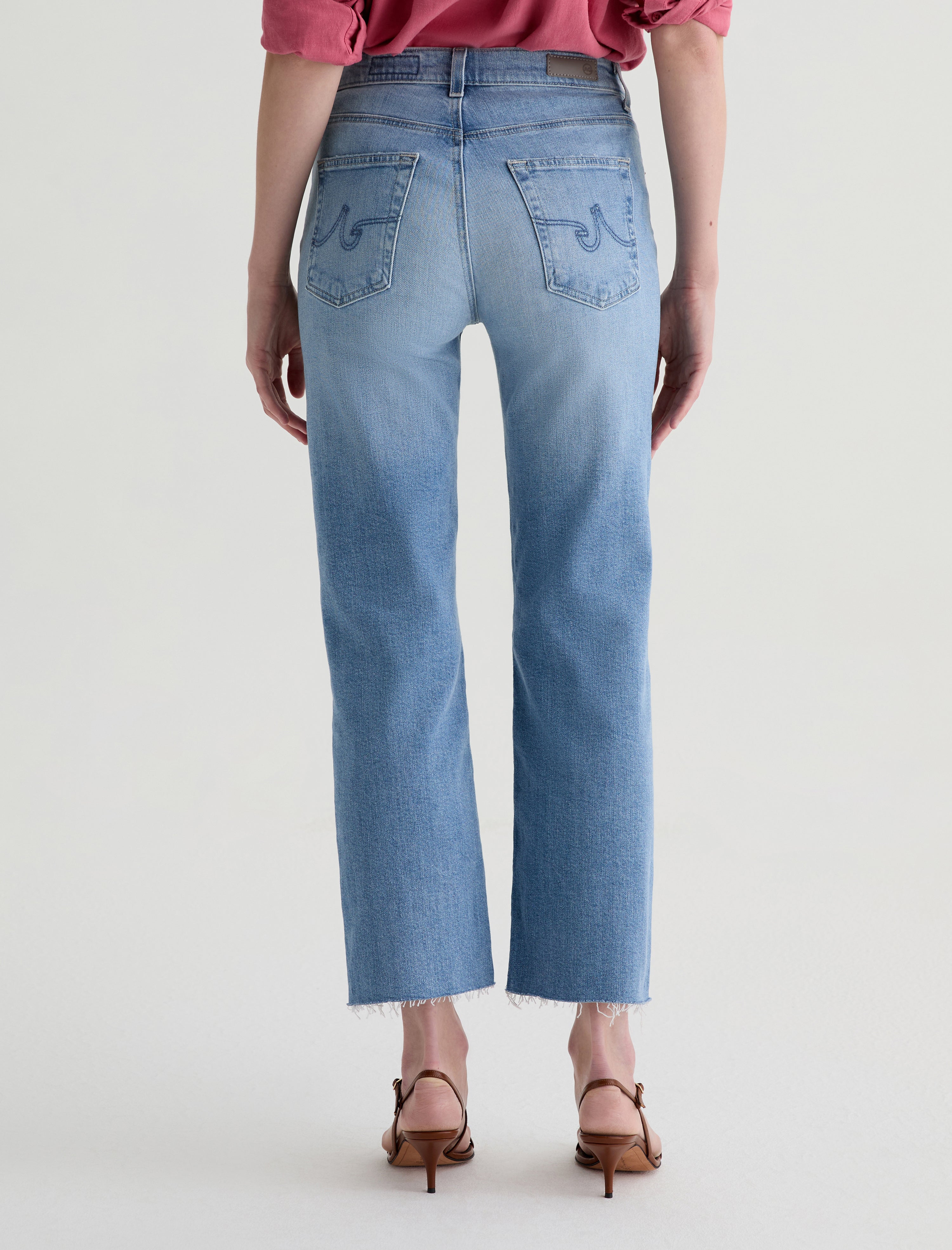 Brinley Crop Fiction Mid-Rise Straight Women Bottom Photo 7