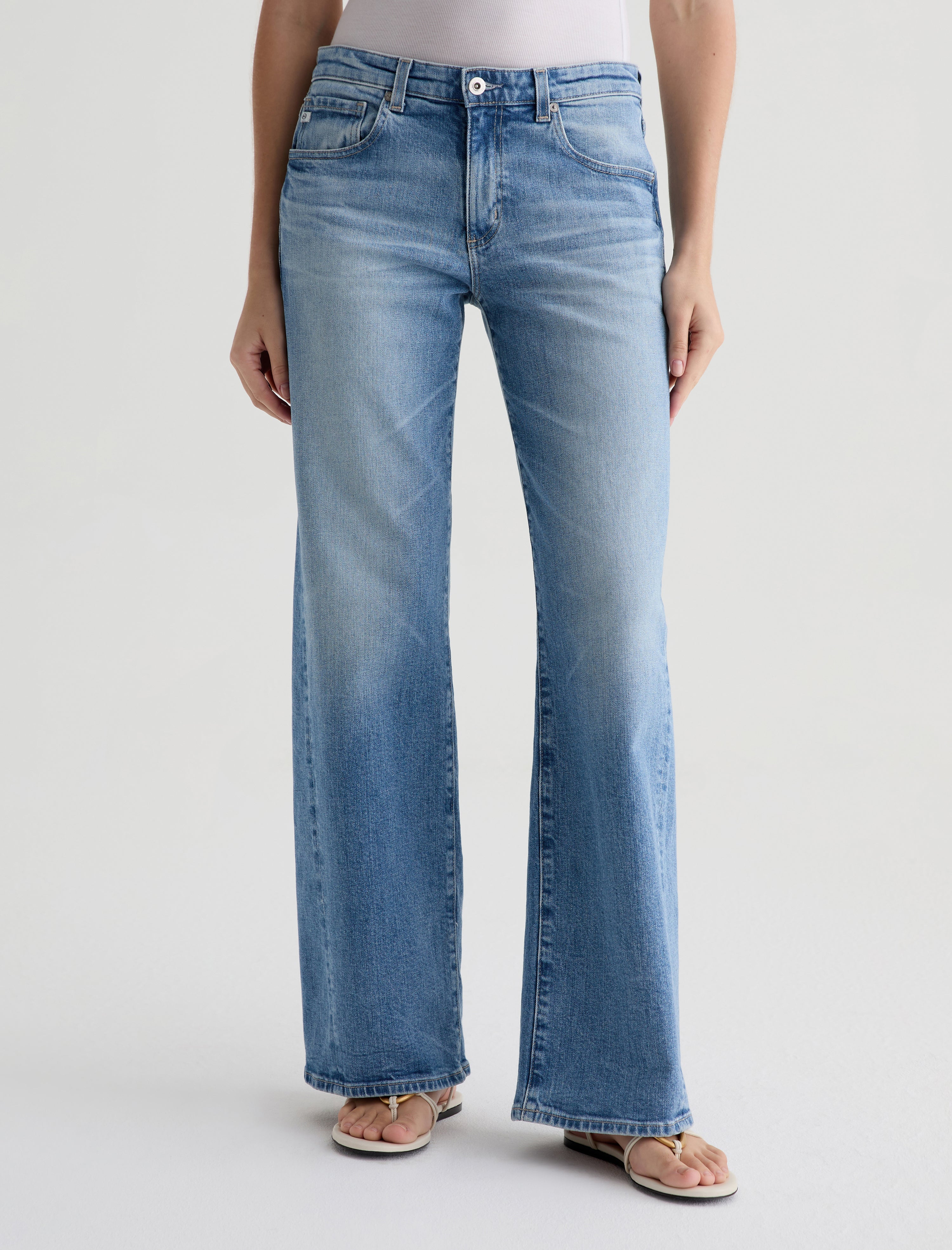 Adria Twisted Leg Helios Low-Rise Wide Leg Women Bottom Photo 2