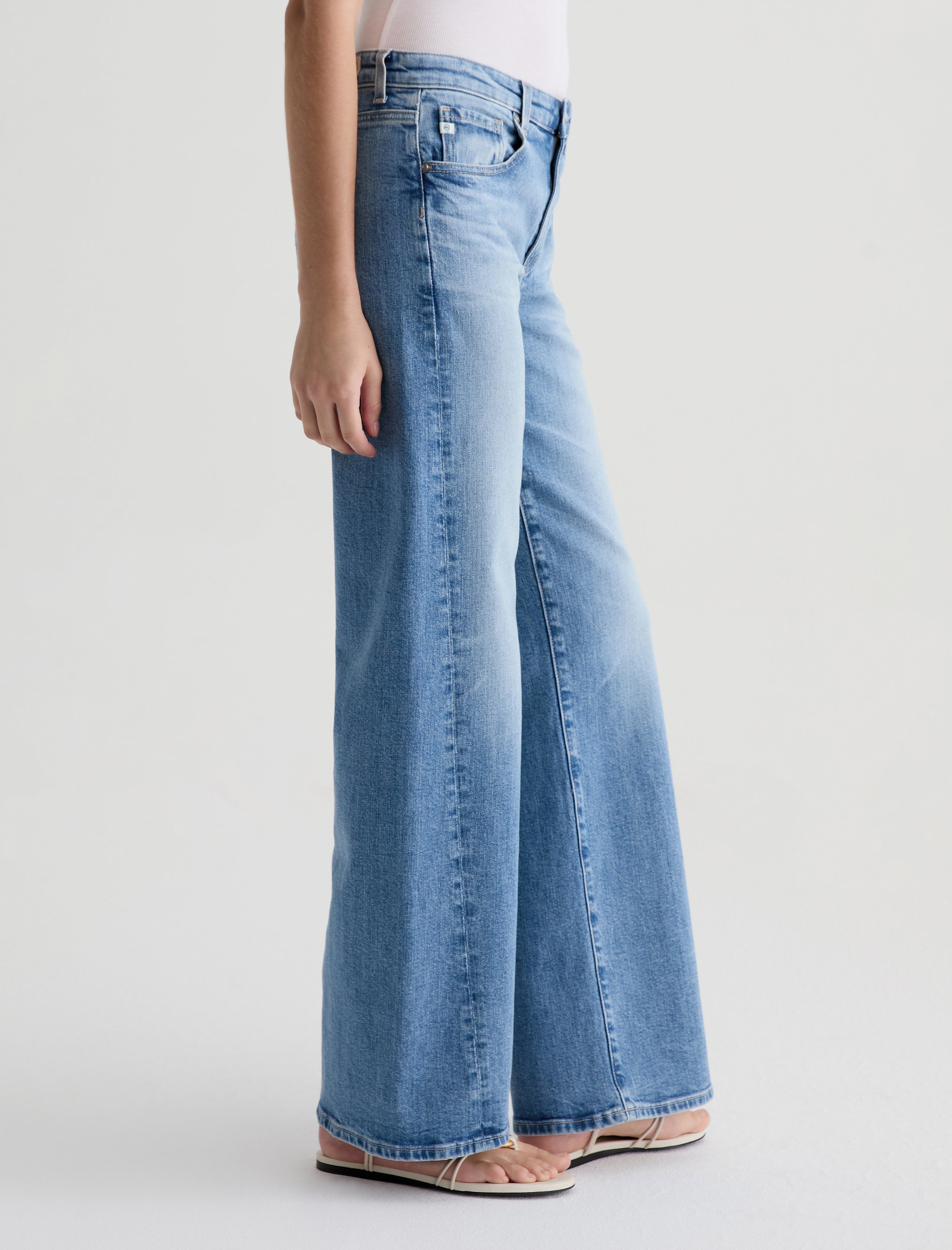 Adria Twisted Leg Helios Low-Rise Wide Leg Women Bottom Photo 4
