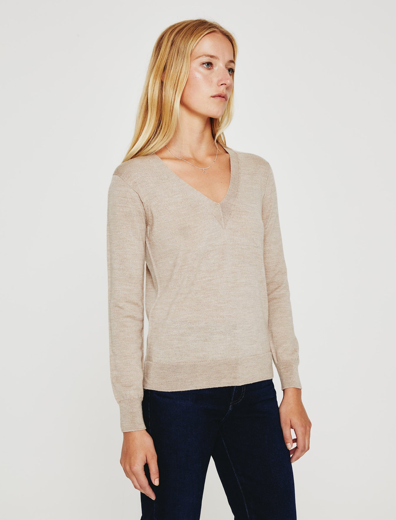 Zuri Turtleneck Heather Charcoal Classic Fit Long Sleeve Turtle Neck Sweater Womens Top Photo 5