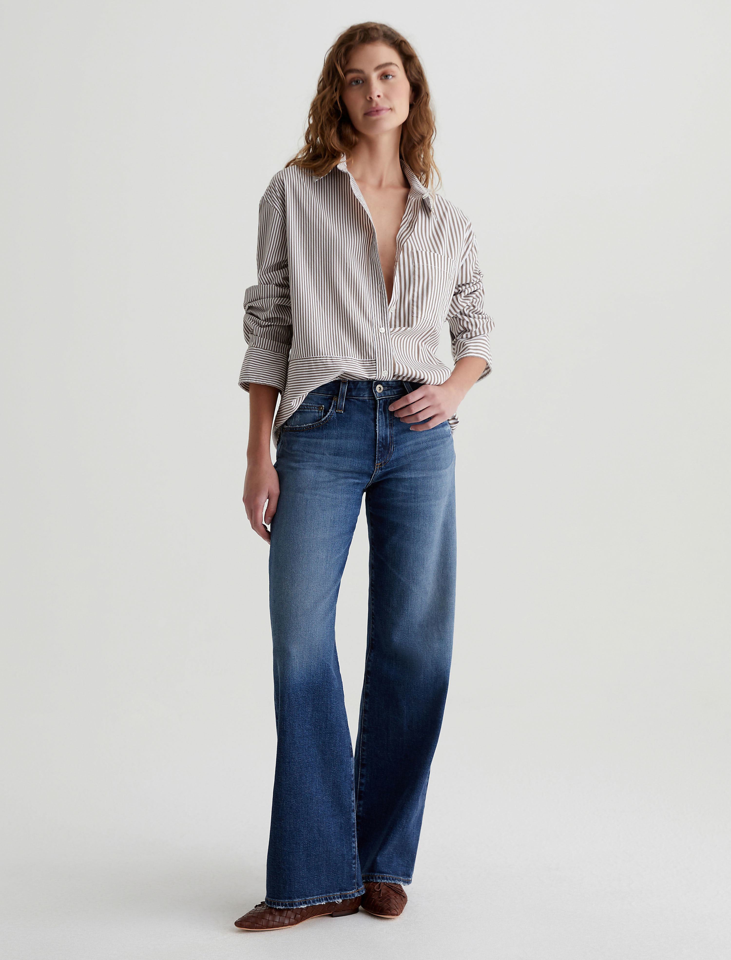 Adria 10 Years Exposure Low-Rise Wide Leg Women Bottom Photo 1